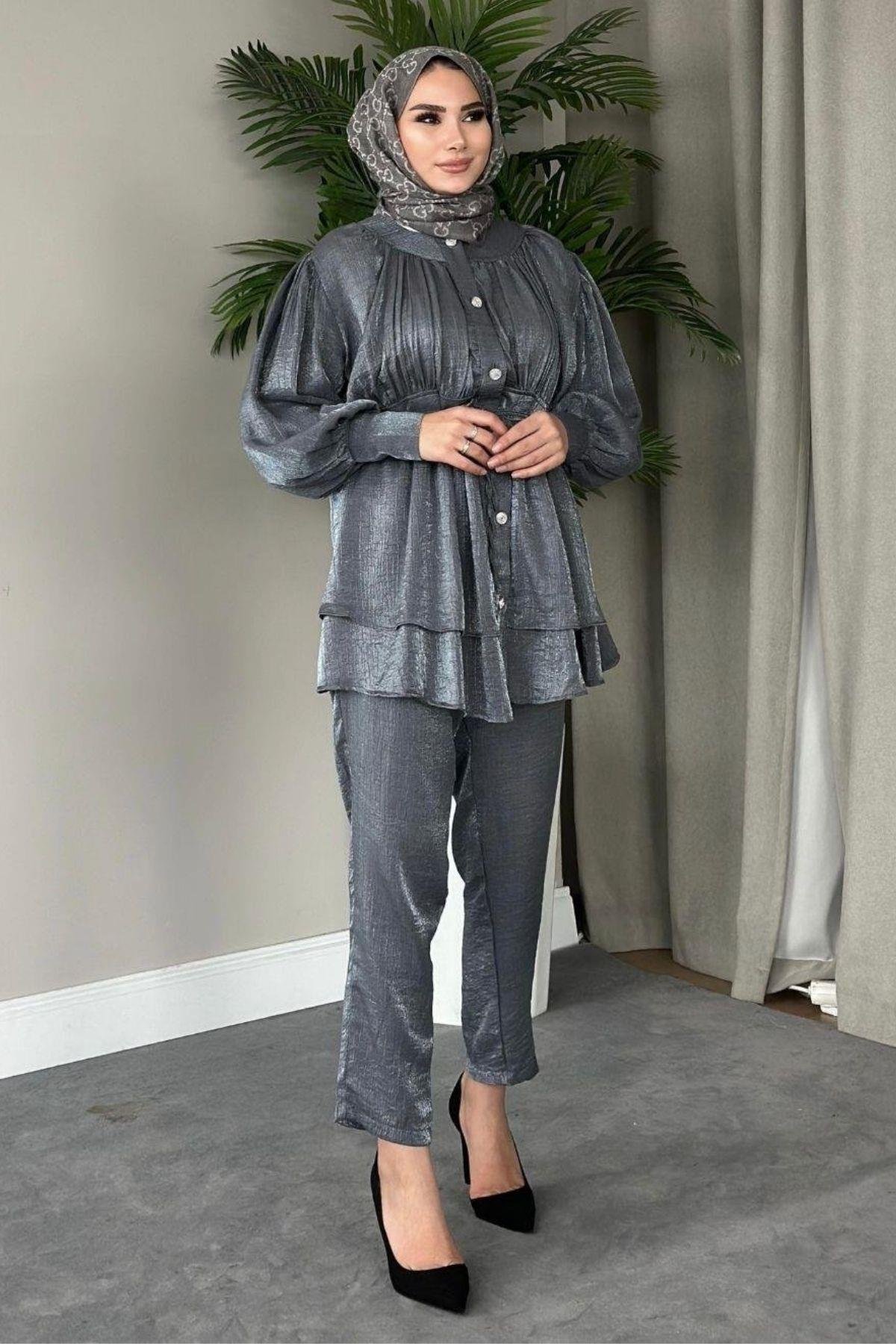 Mia Pantolon Takım Füme, Fiyatları 