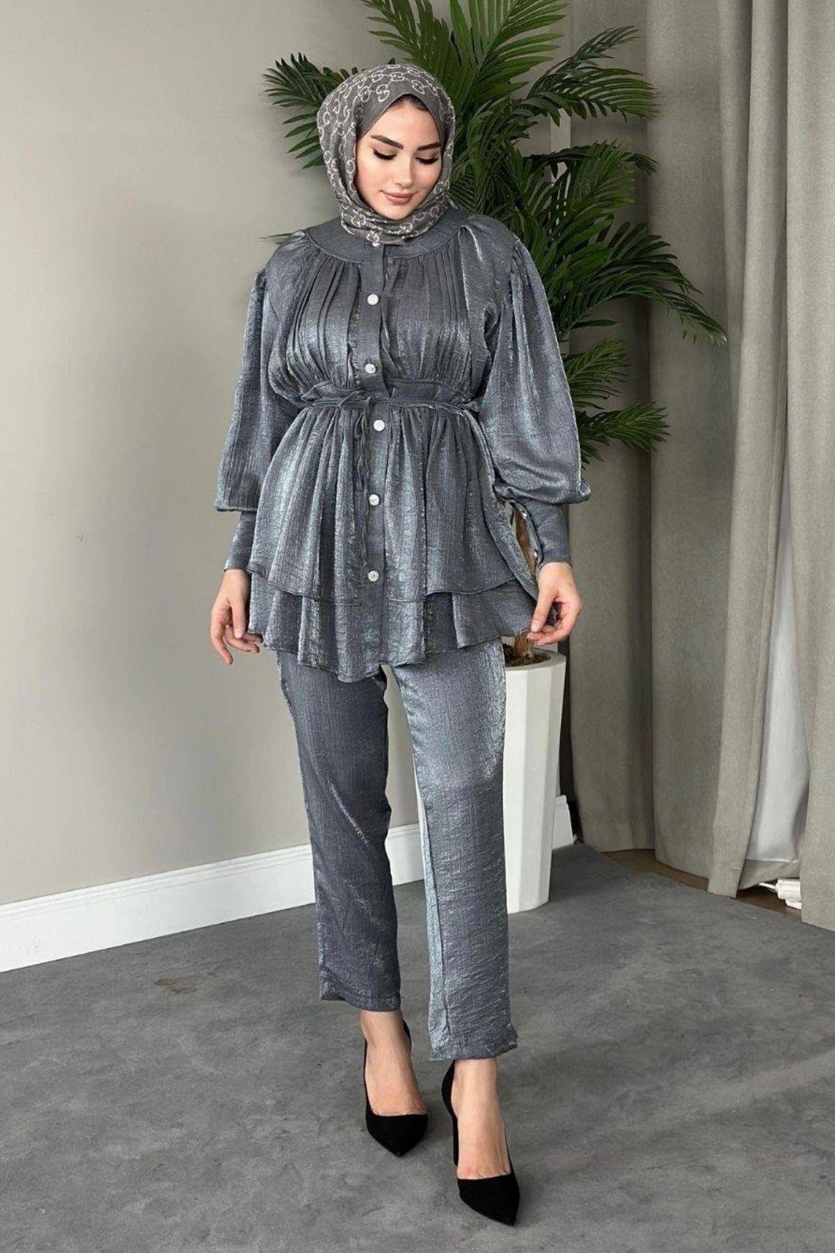 Mia Pantolon Takım Füme, Fiyatları 