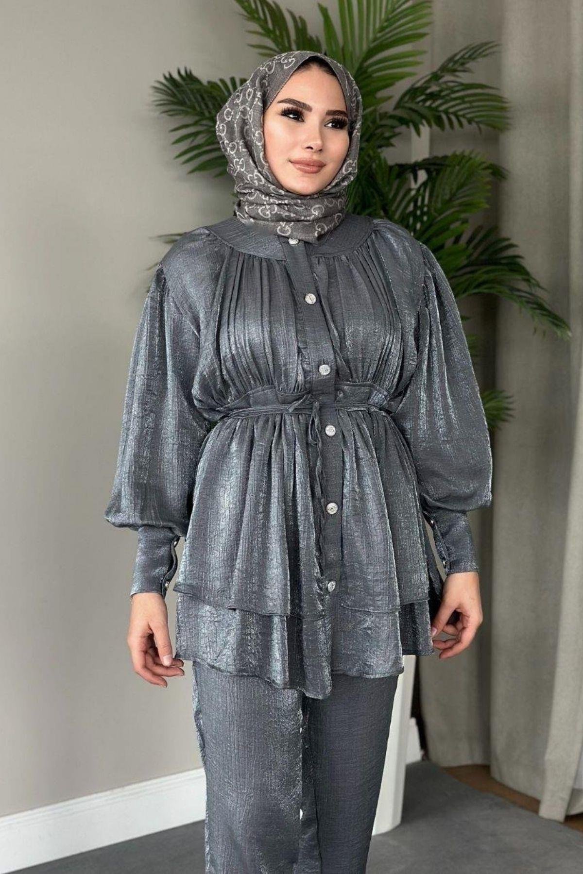 Mia Pantolon Takım Füme, Fiyatları 