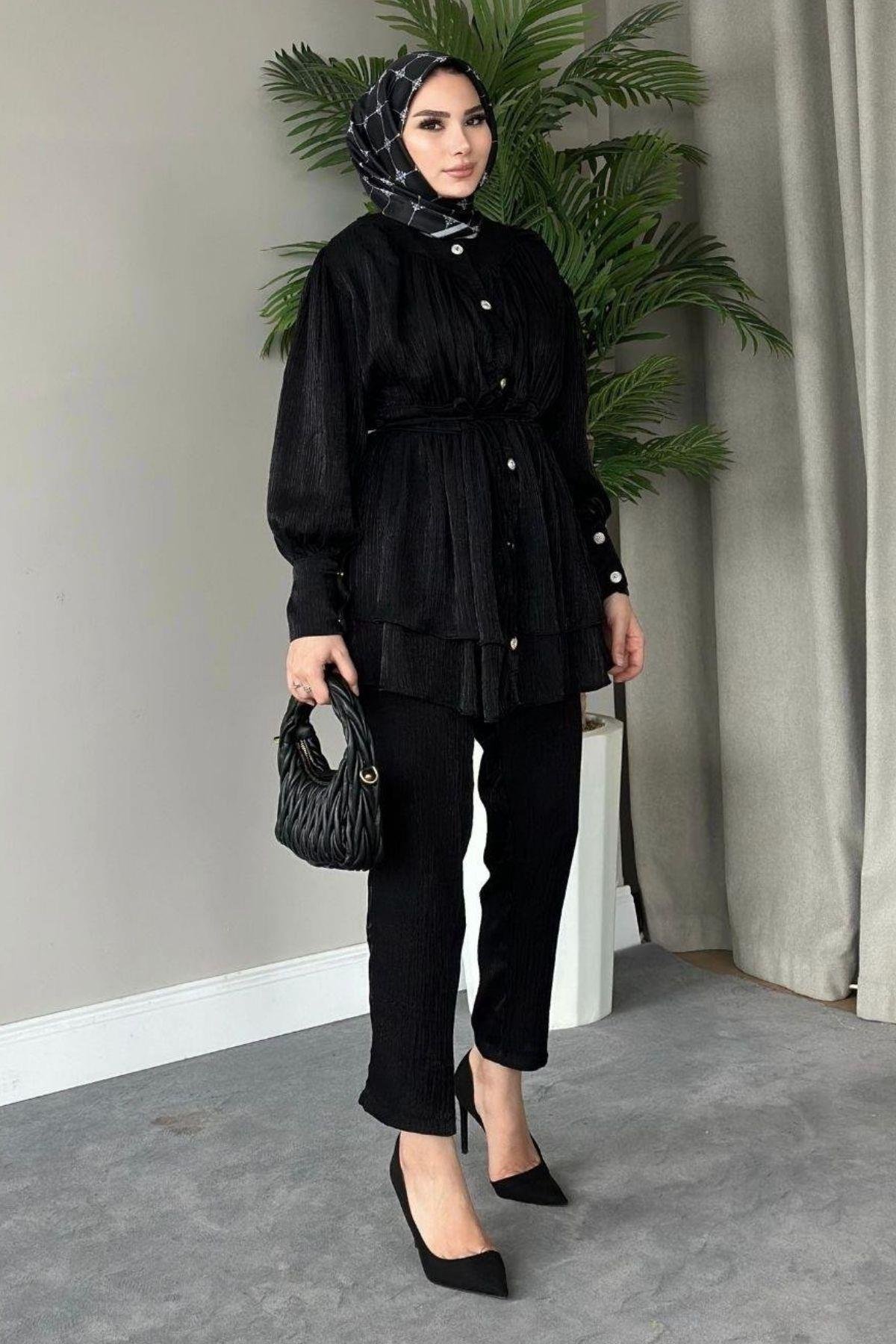 Mia Pantolon Takım Siyah, Fiyatları 