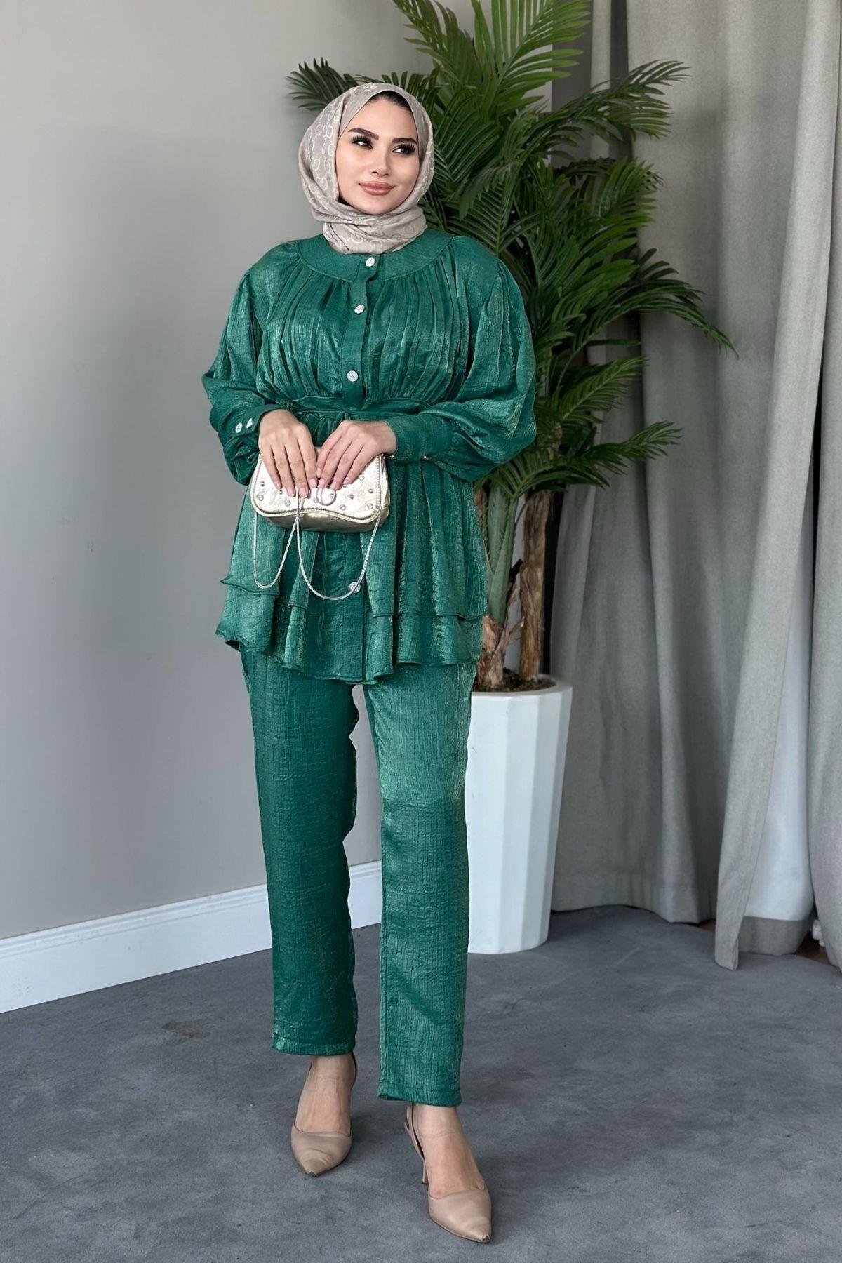 Mia Pantolon Takım Zümrüt, Fiyatları 