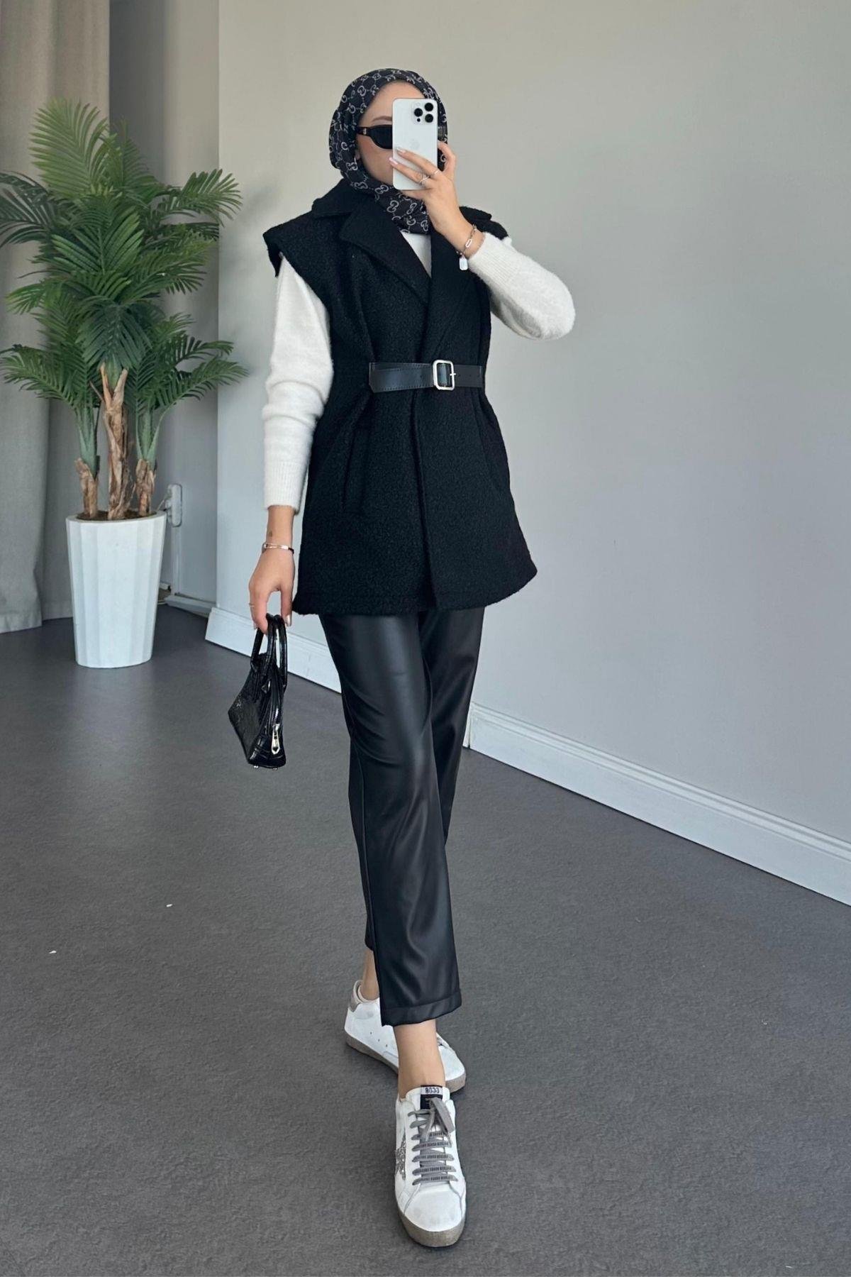 Miayse Etddy Yelek Siyah, Fiyatları 