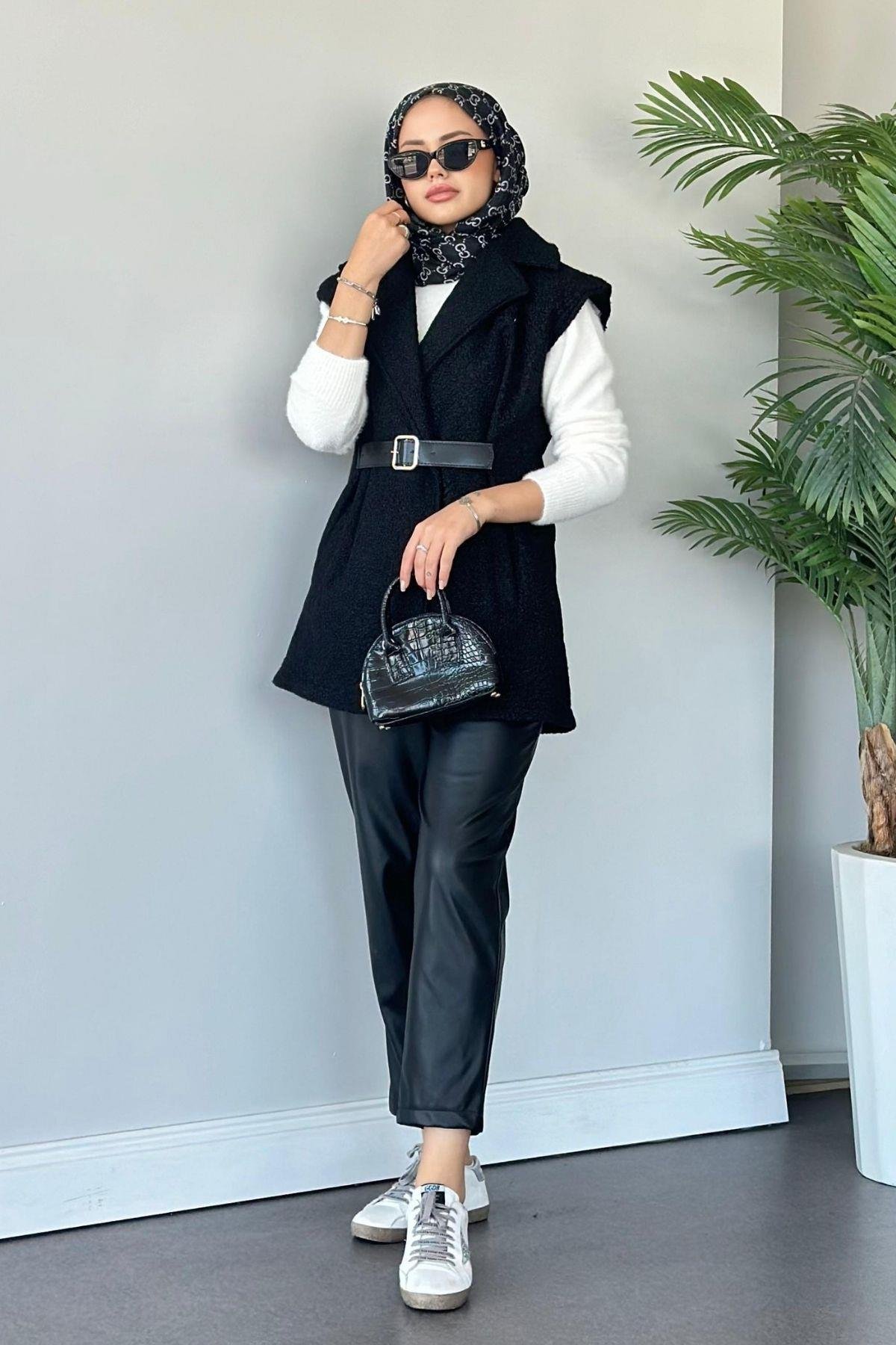 Miayse Etddy Yelek Siyah, Fiyatları 