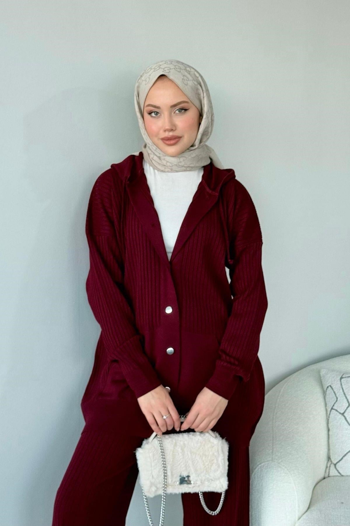Minel Triko Takım Bordo, Fiyatları 