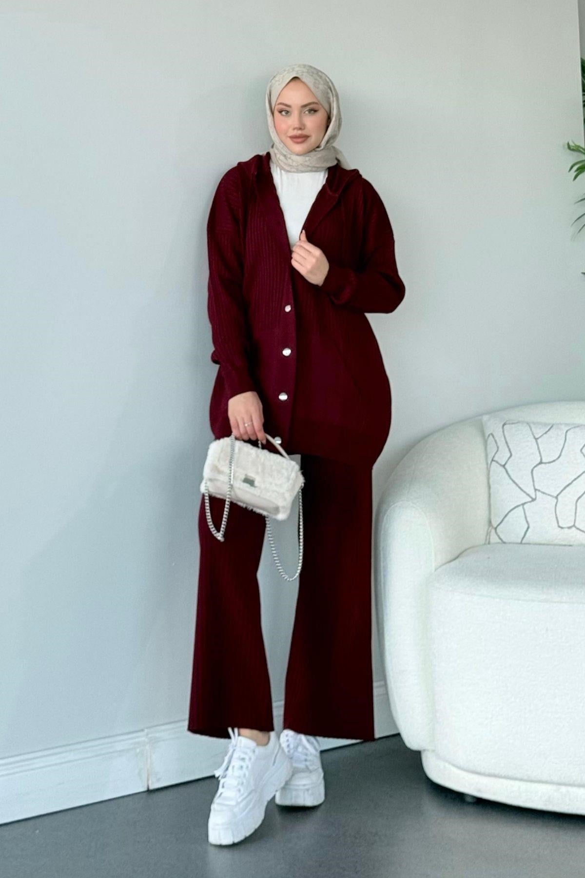 Minel Triko Takım Bordo, Fiyatları 