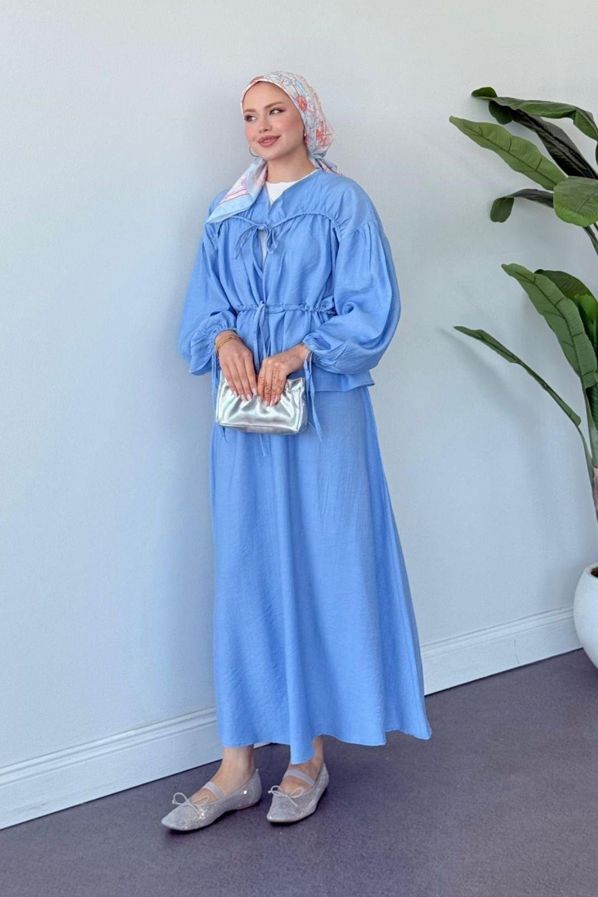 Mısır Takım Mavi, Fiyatları Mısır Takım Mavi- Haza Moda 