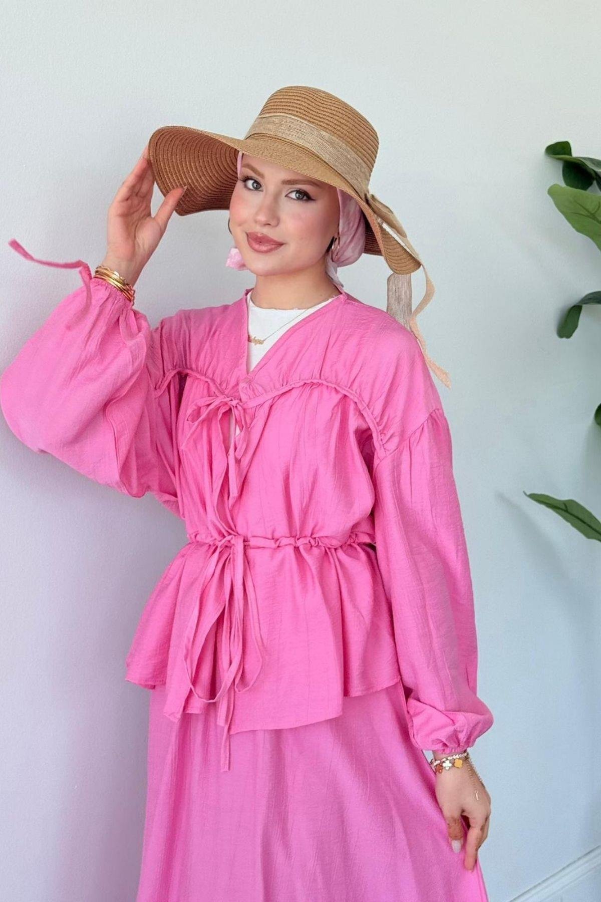 Mısır Takım Pembe, Fiyatları Mısır Takım Pembe- Haza Moda 