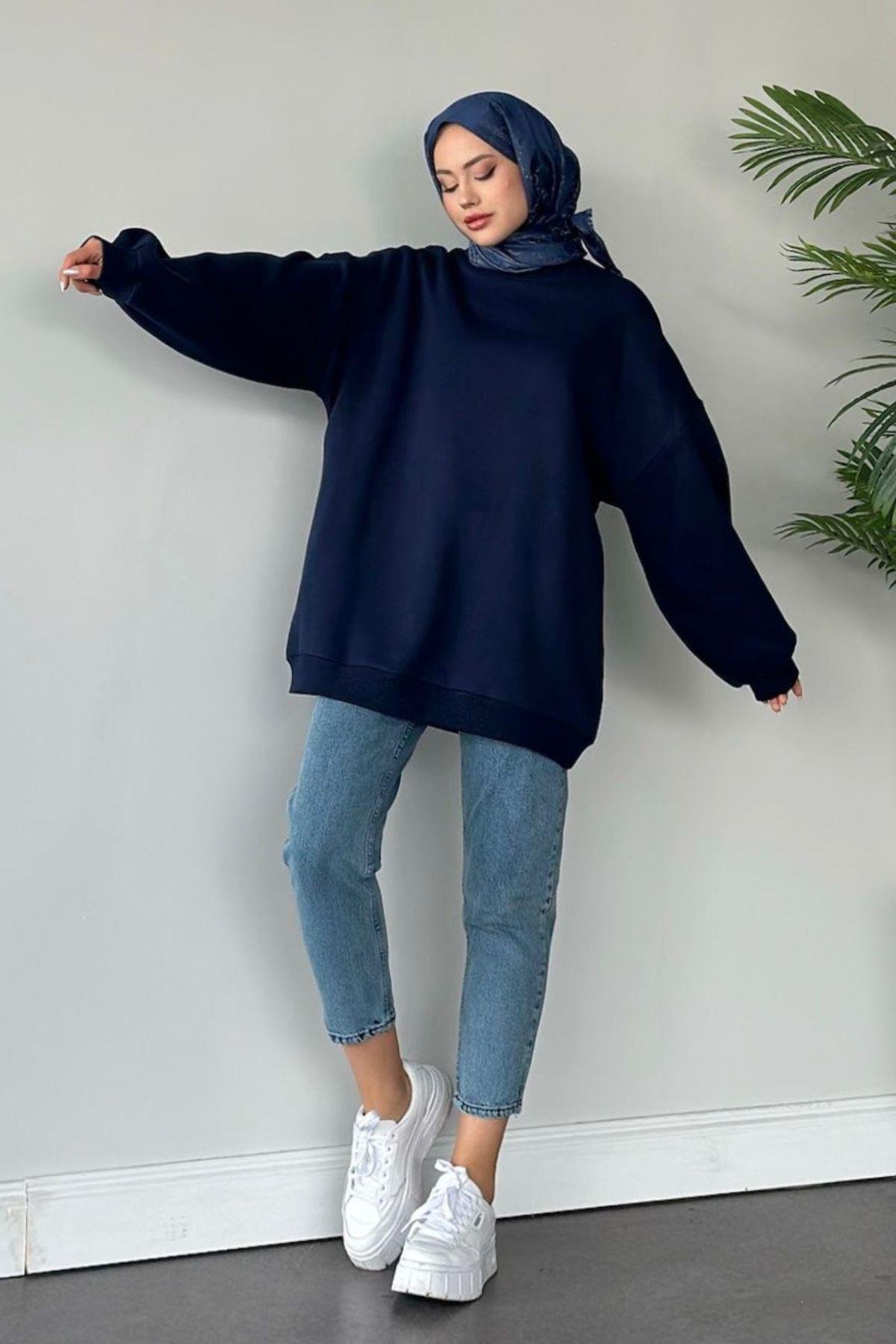 Morga Sweat Lacivert, Fiyatları 