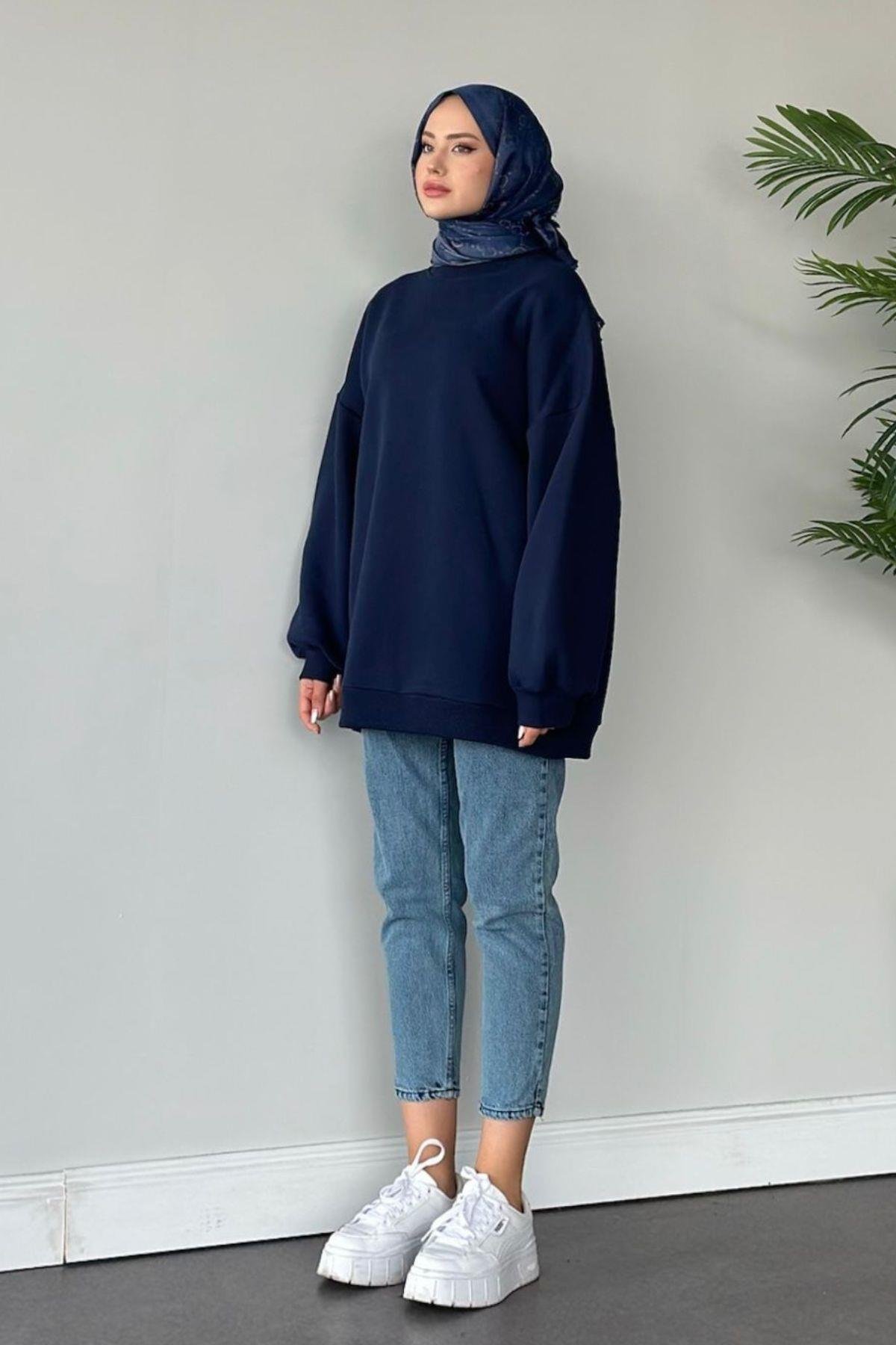 Morga Sweat Lacivert, Fiyatları 