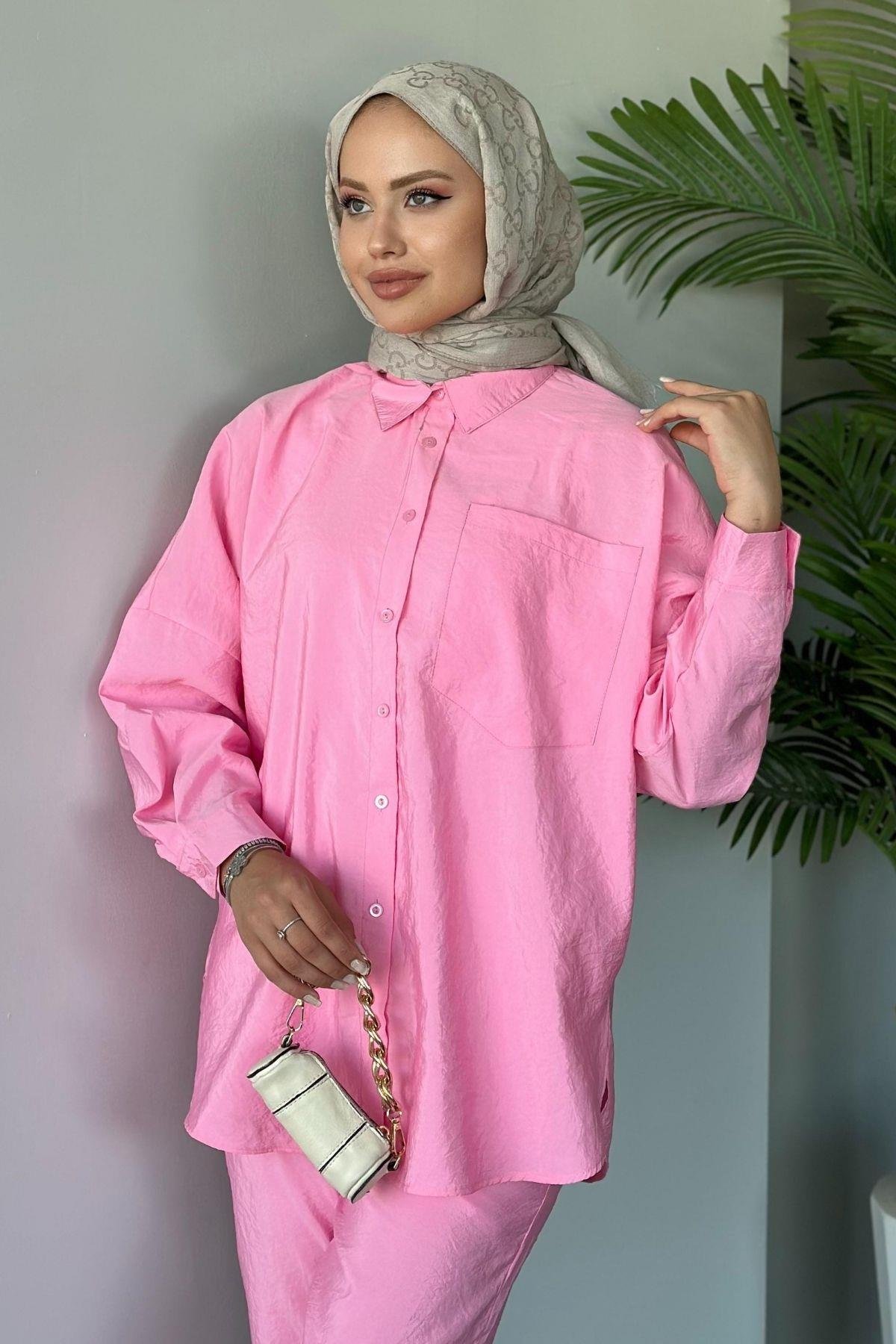 Moss Pantolonlu Takım Pembe, Fiyatları 