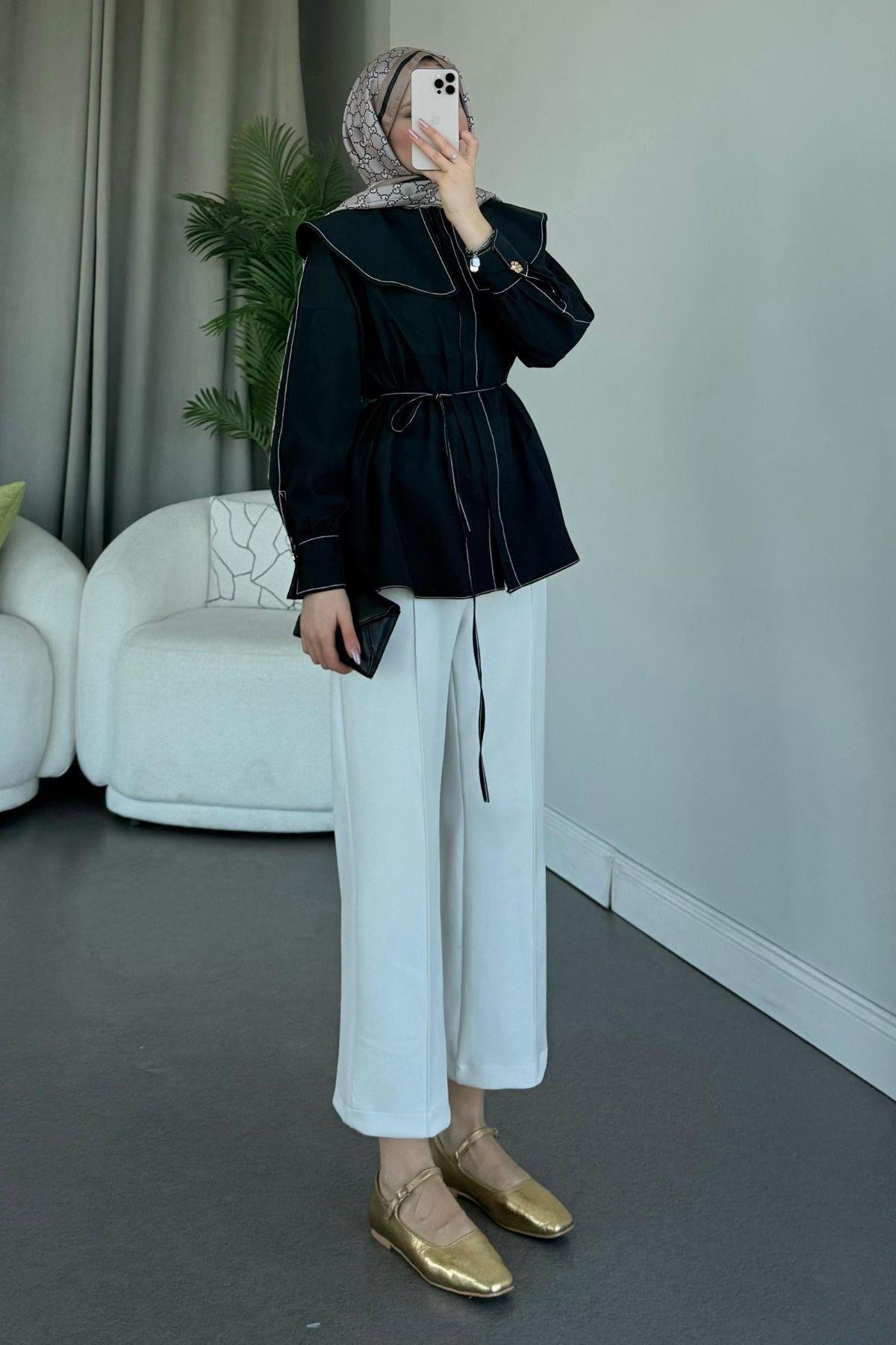 Moze Gömlek Siyah, Fiyatları 