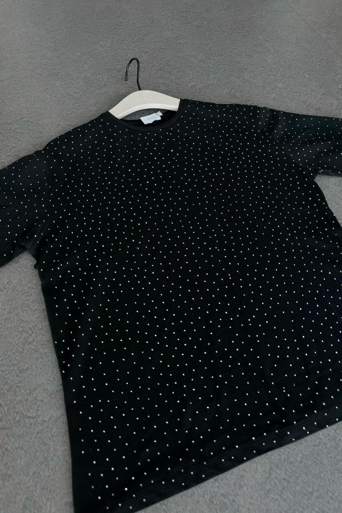 Muadil Taş Baskılı Tshirt Siyah, Fiyatları 