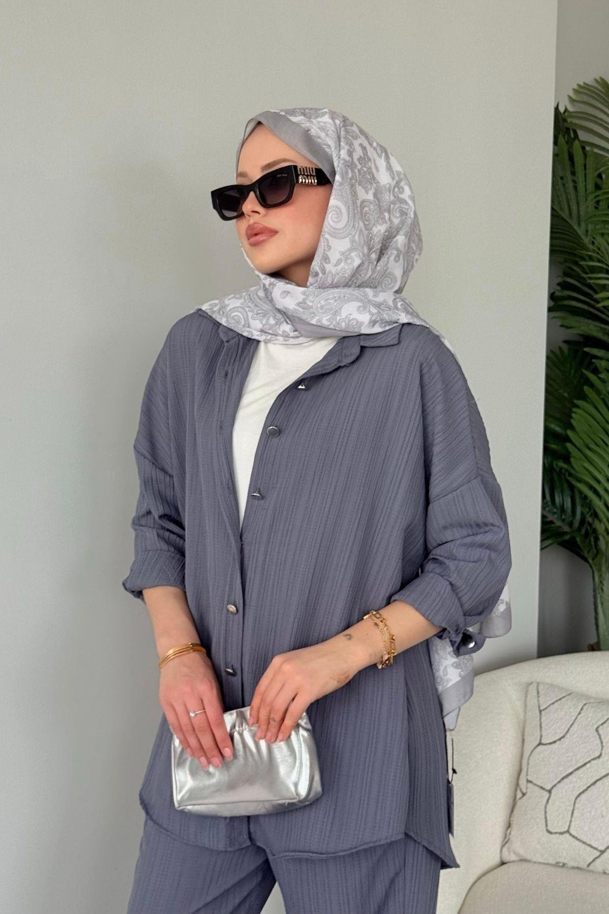 Müslin Takım Füme, Fiyatları Müslin Takım Füme - Haza Moda