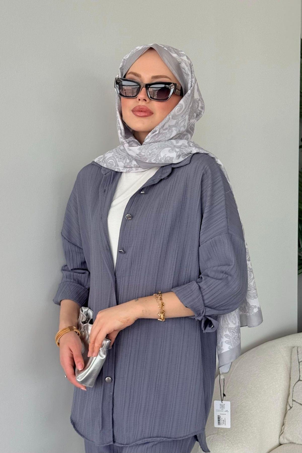 Müslin Takım Füme, Fiyatları Müslin Takım Füme - Haza Moda