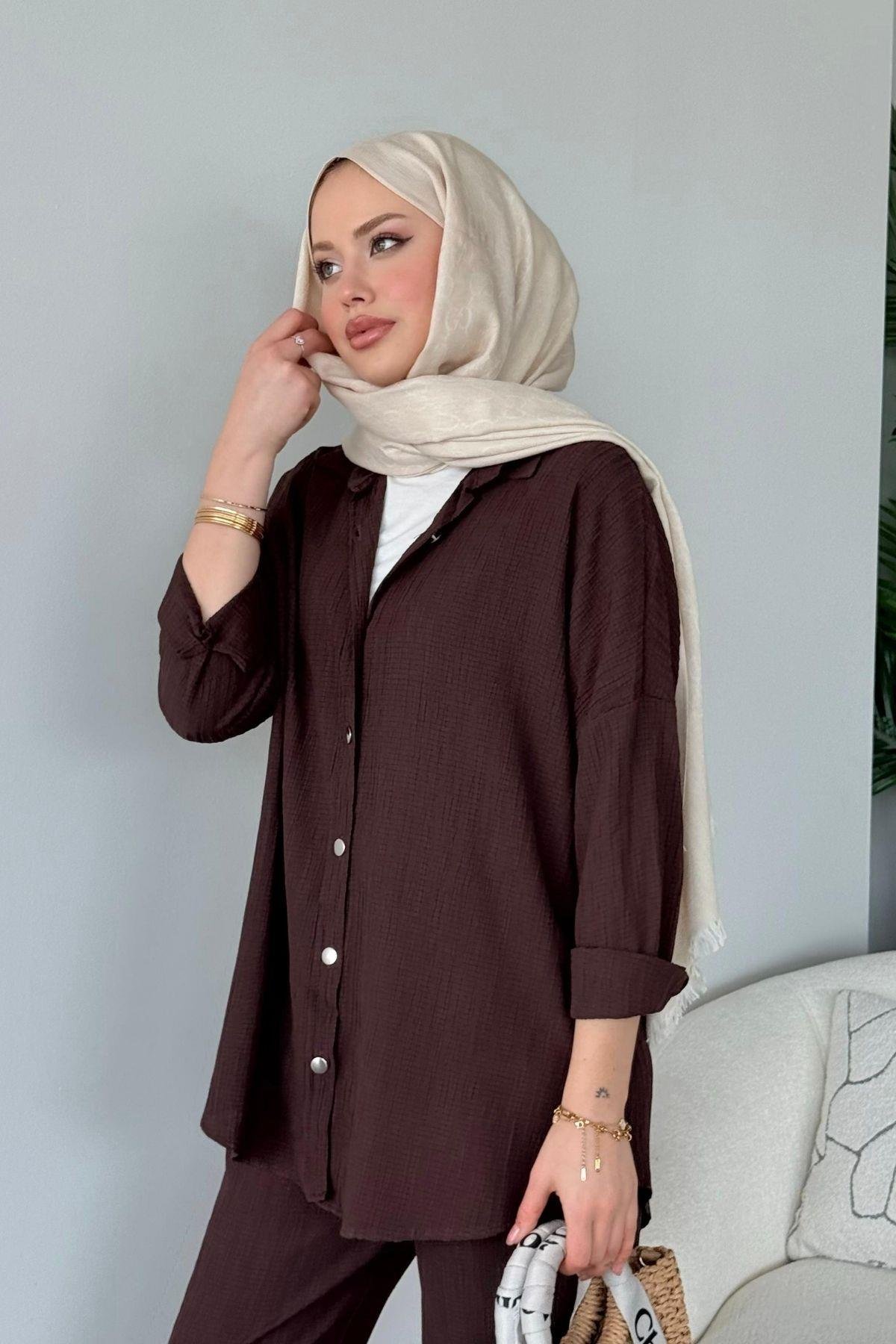 Müslin Takım Kahve, Fiyatları Müslin Takım Kahve - Haza Moda