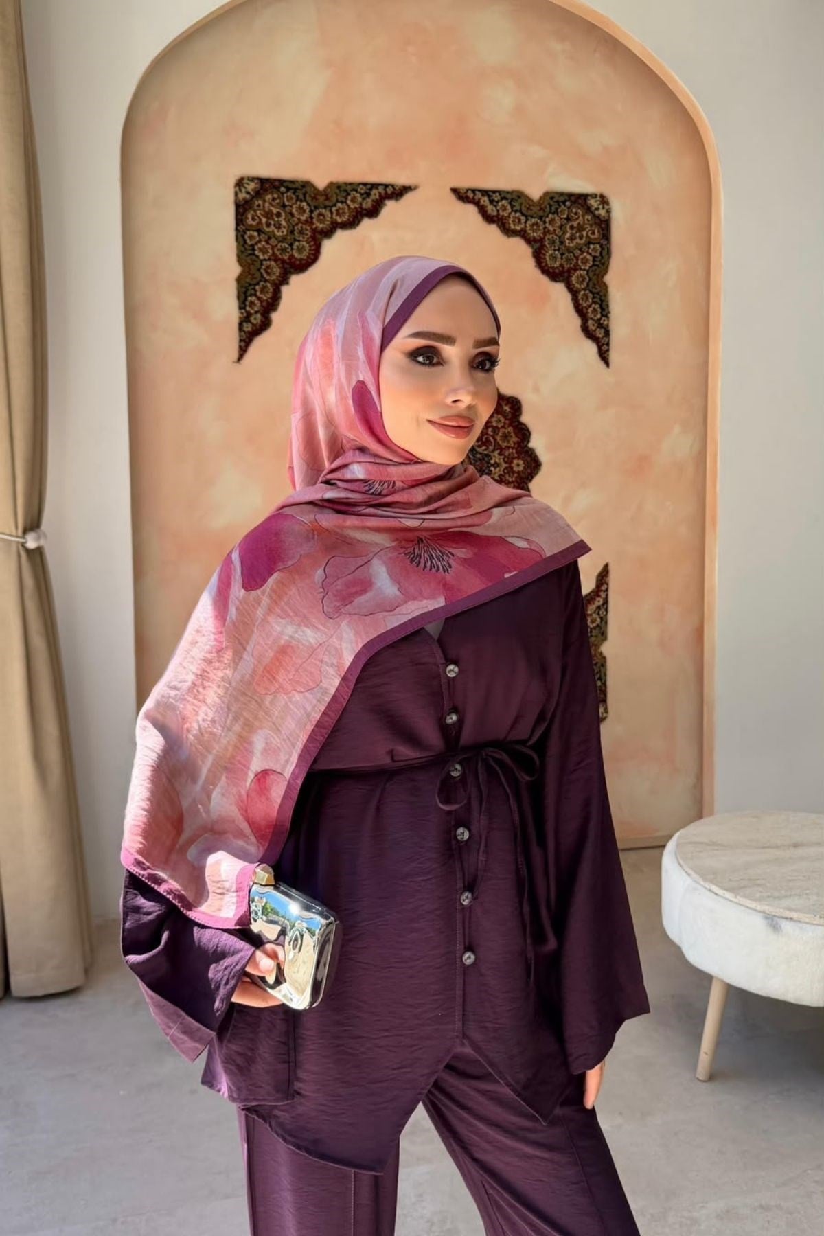 Naida Aqua Soft Şal Mürdüm, Fiyatları 