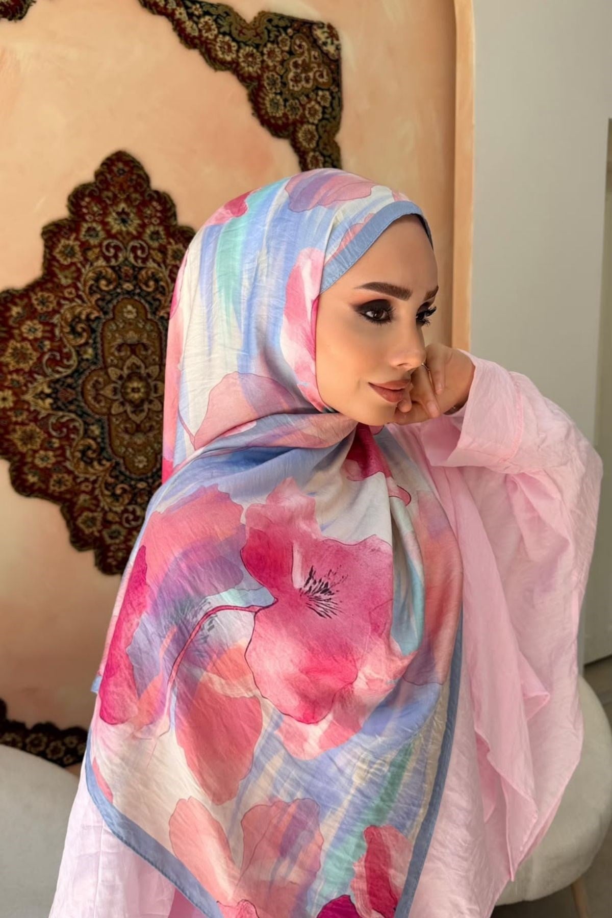 Naida Aqua Soft Şal Pembe, Fiyatları 