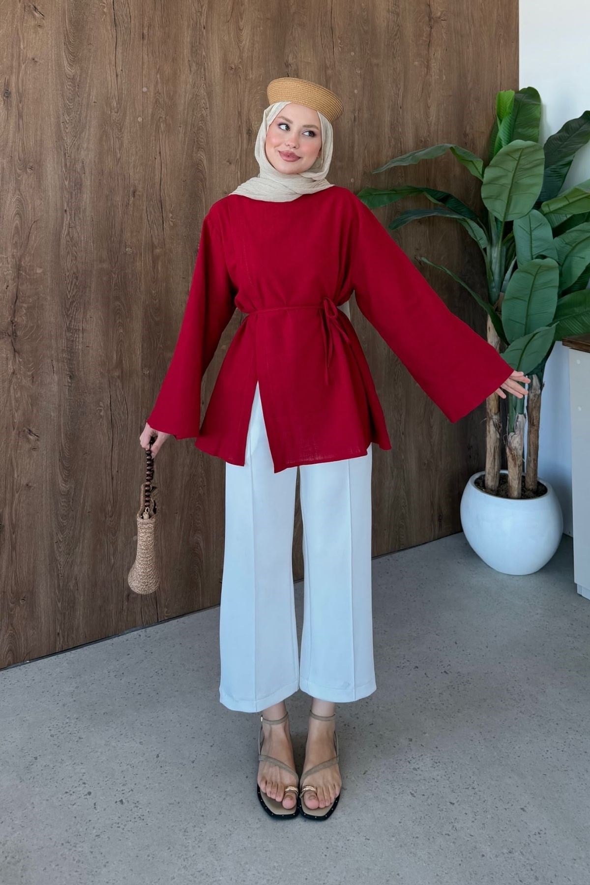 Nara Keten Tunik Kırmızı, Fiyatları 