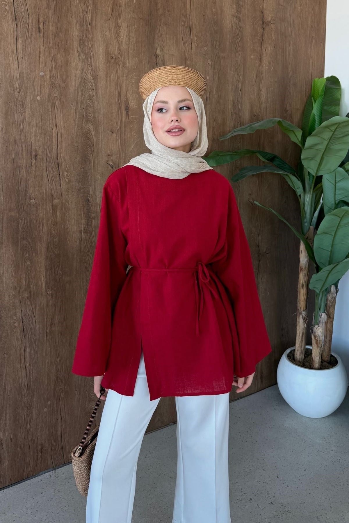 Nara Keten Tunik Kırmızı, Fiyatları 