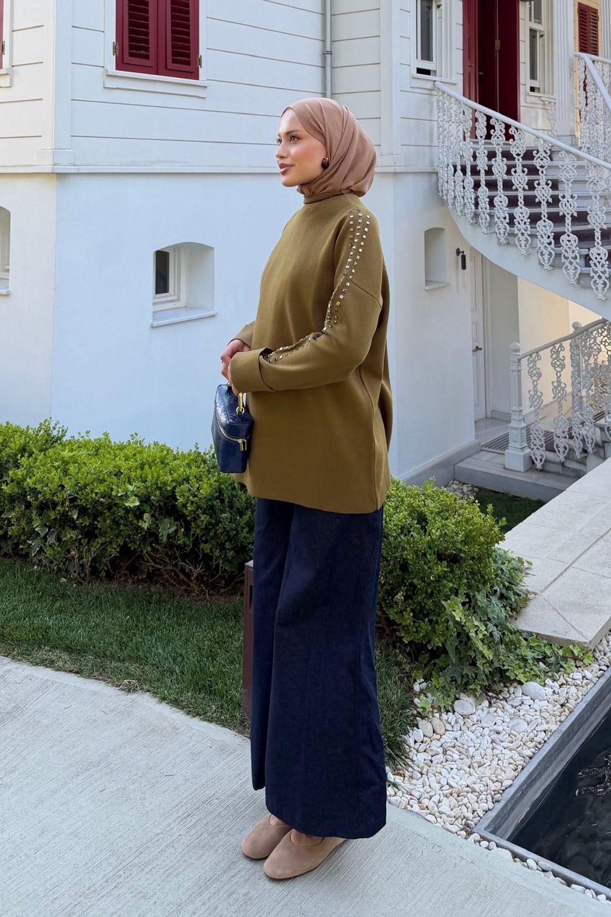Nazenli Taşlı Tunik Hardal , Fiyatları 