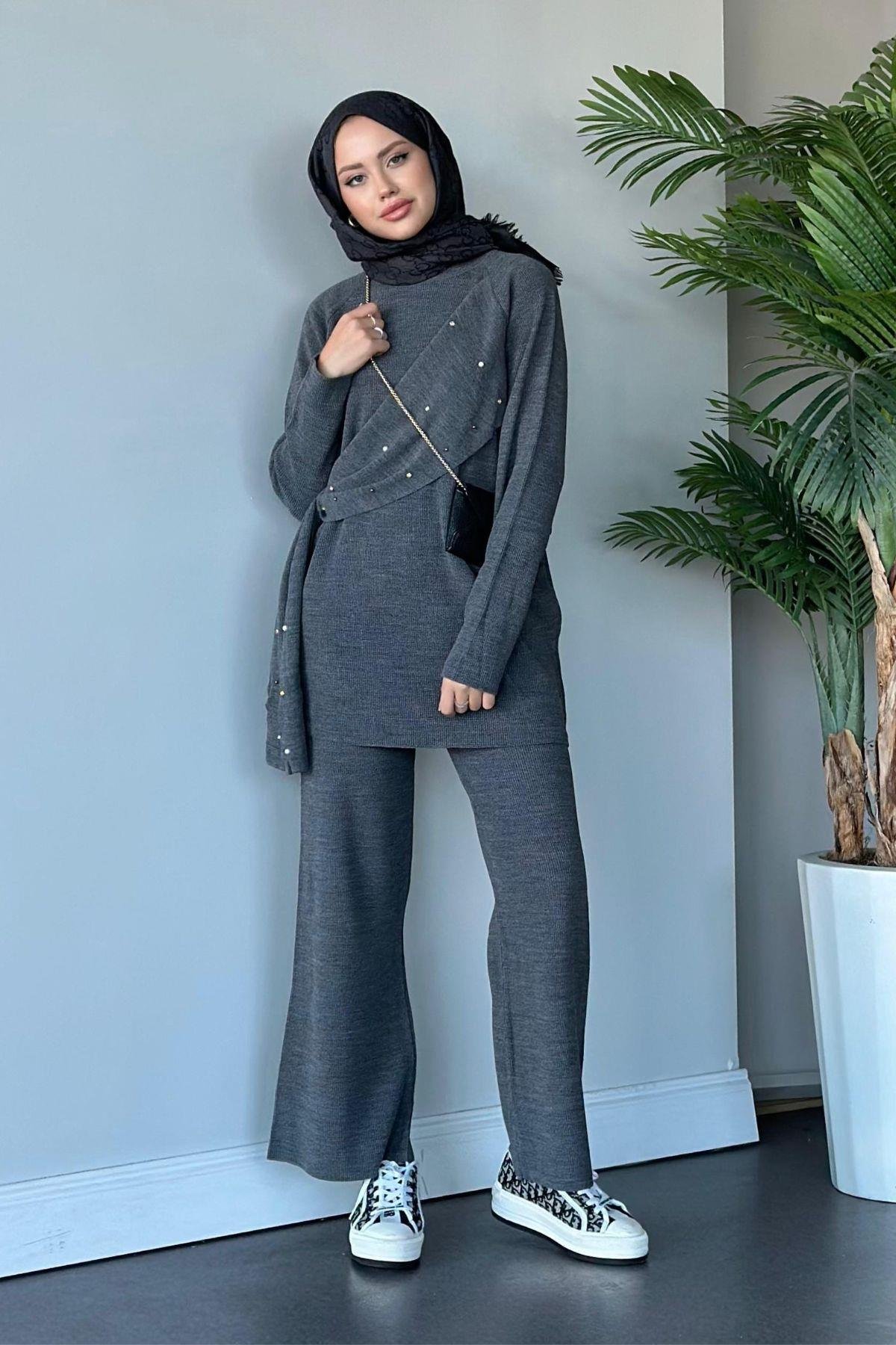 Nazlışah Triko Takım Gri, Fiyatları 