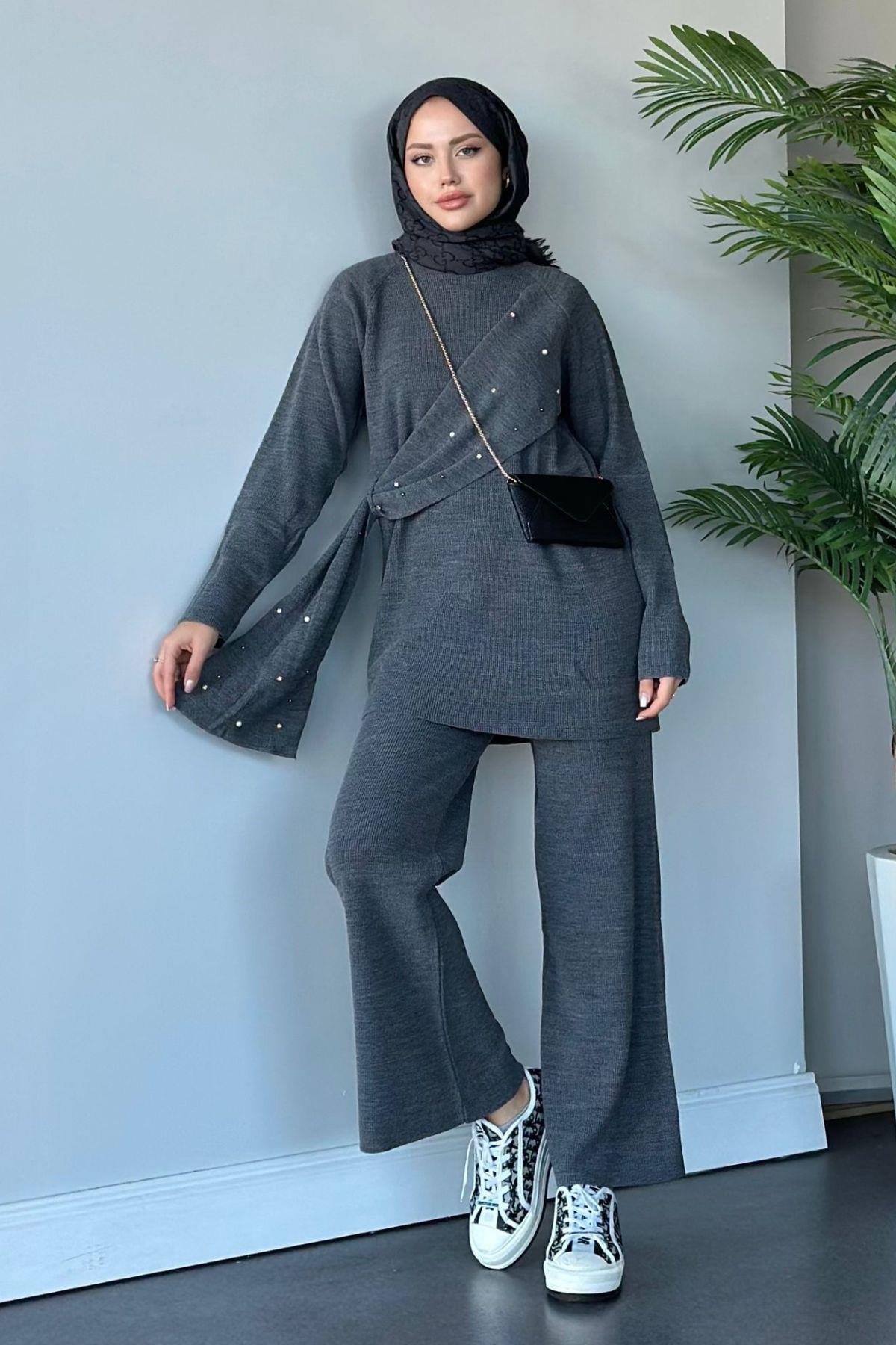 Nazlışah Triko Takım Gri, Fiyatları 