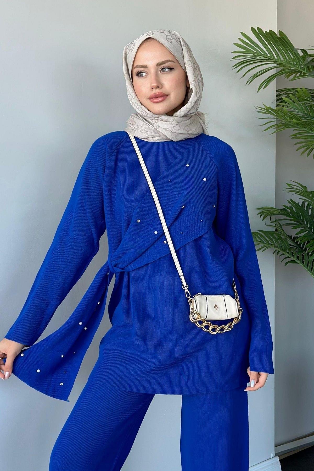 Nazlışah Triko Takım Saks, Fiyatları 