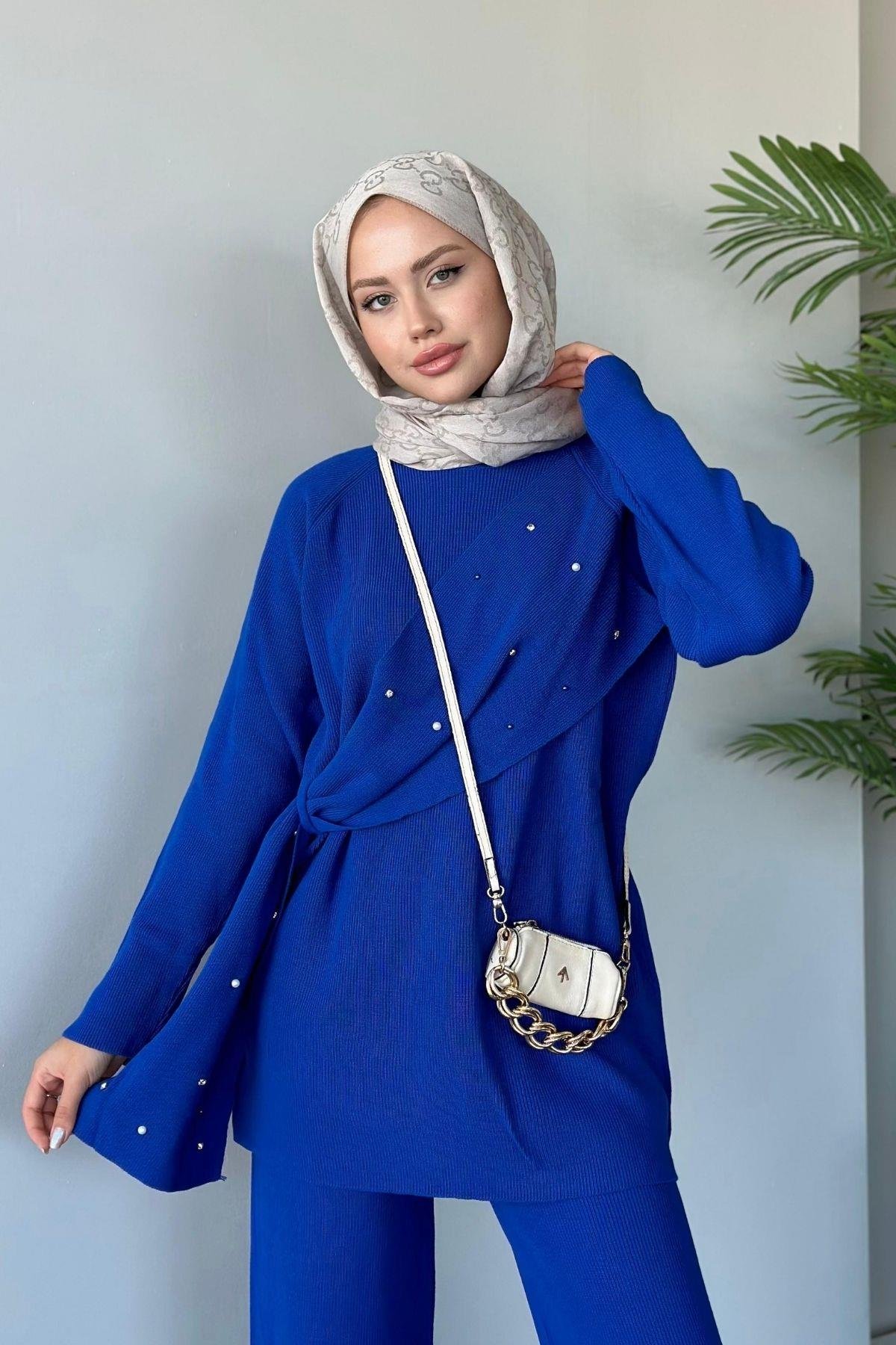 Nazlışah Triko Takım Saks, Fiyatları 