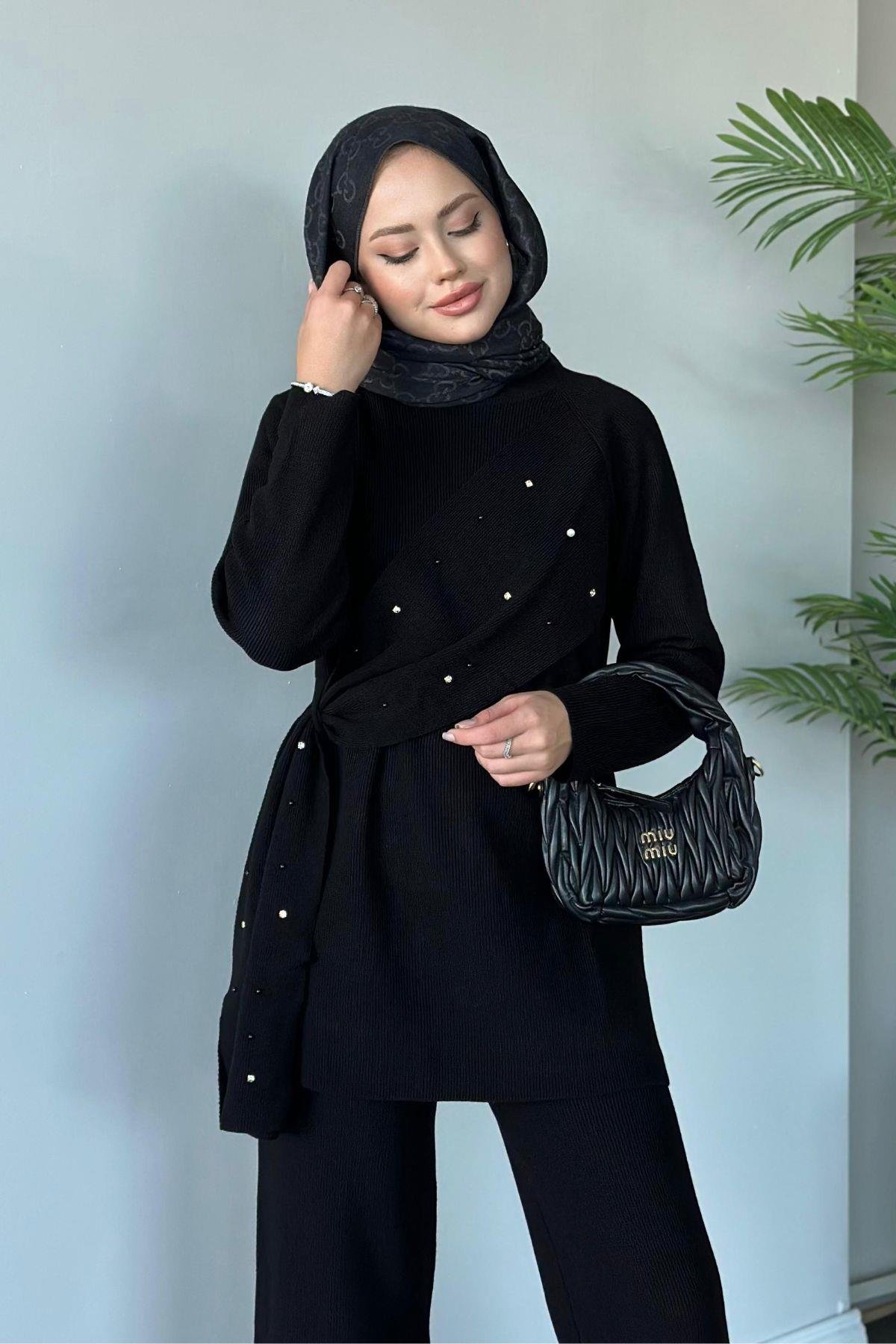 Nazlışah Triko Takım Siyah, Fiyatları 