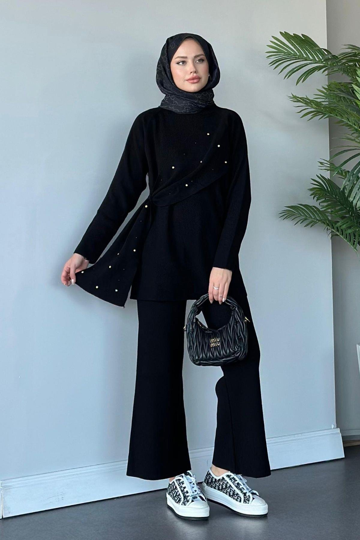 Nazlışah Triko Takım Siyah, Fiyatları 