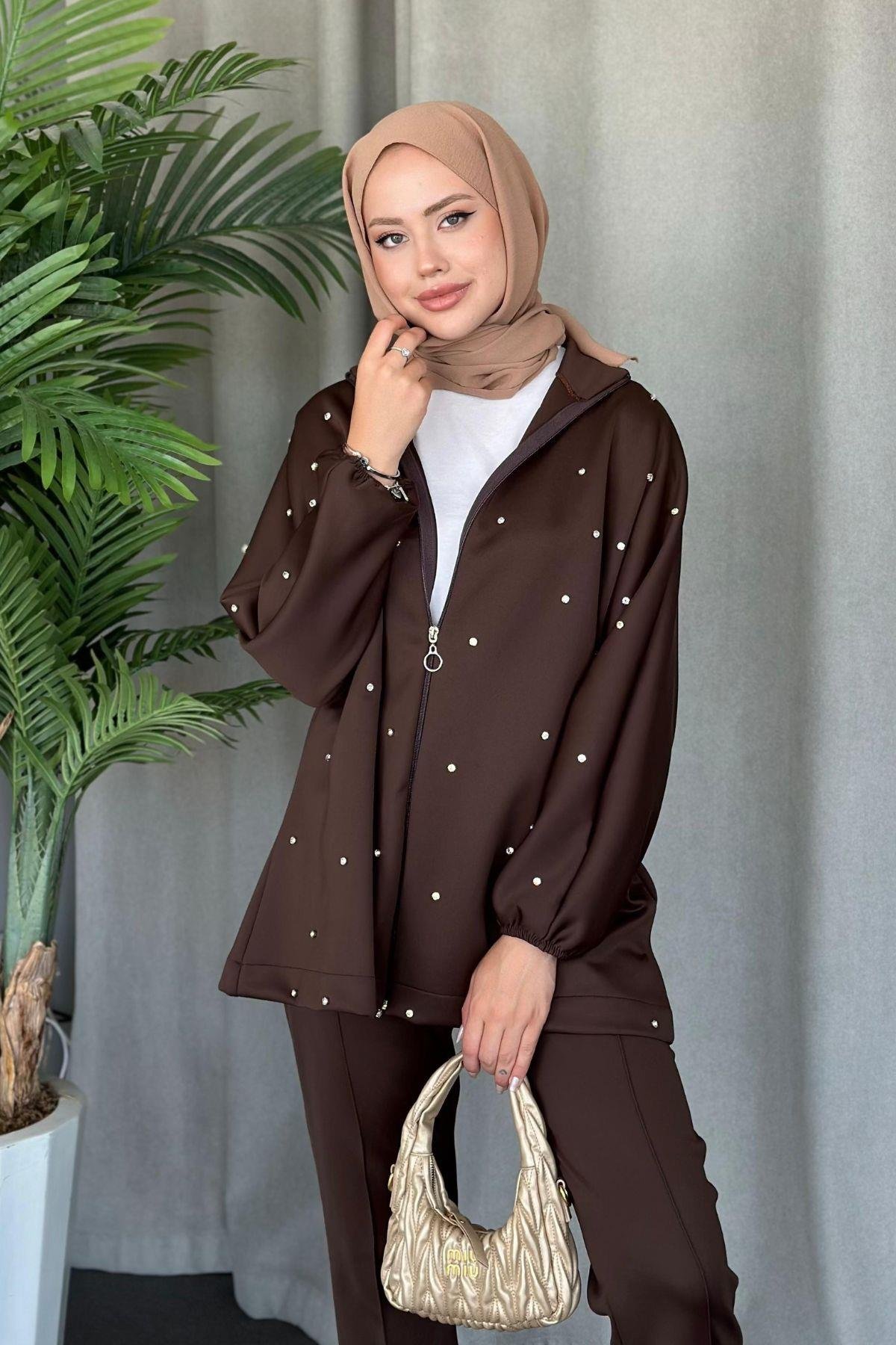 Nepa Taşlı Scuba Takım Acıkahve, Fiyatları 