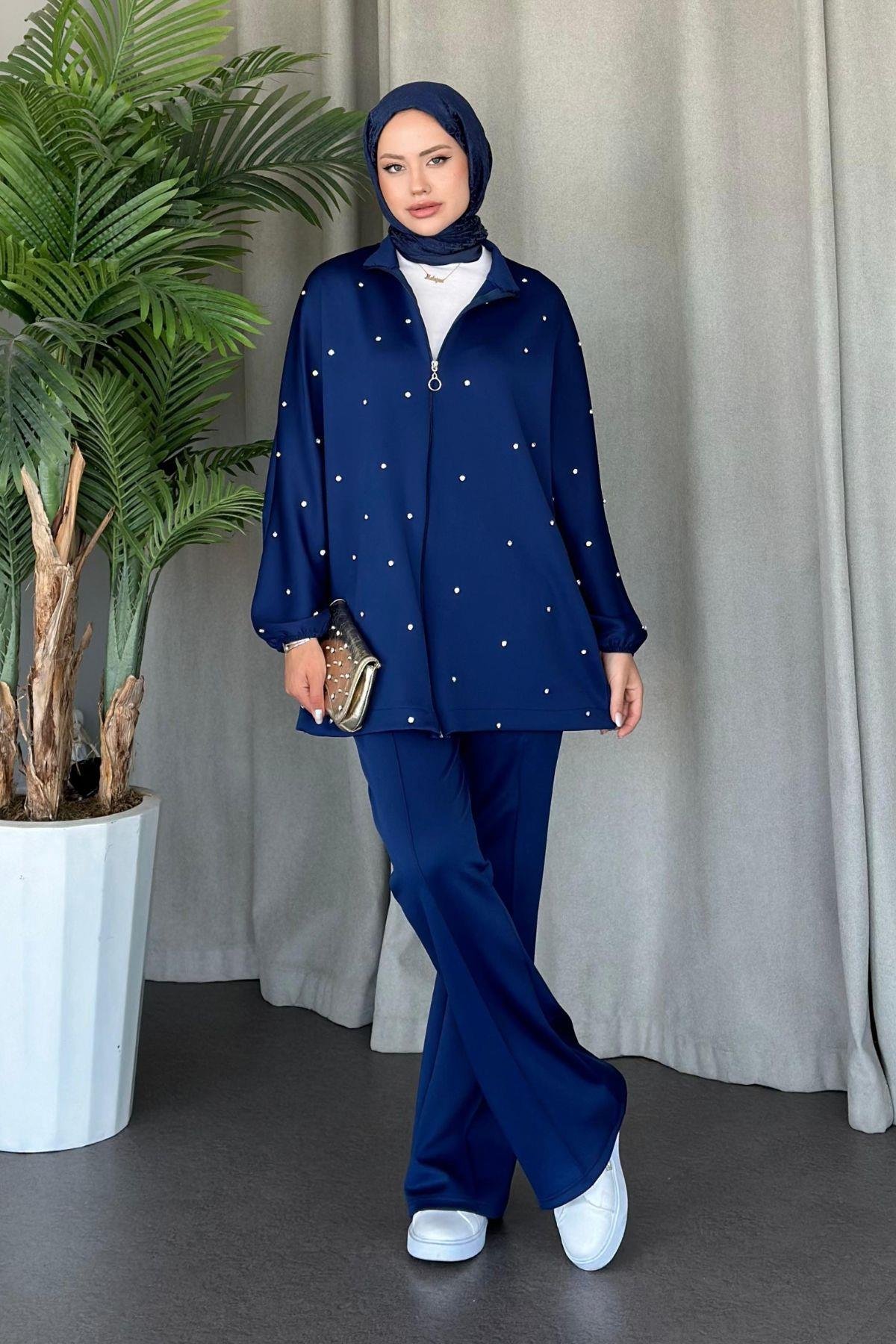 Nepa Taşlı Scuba Takım Lacivert, Fiyatları 