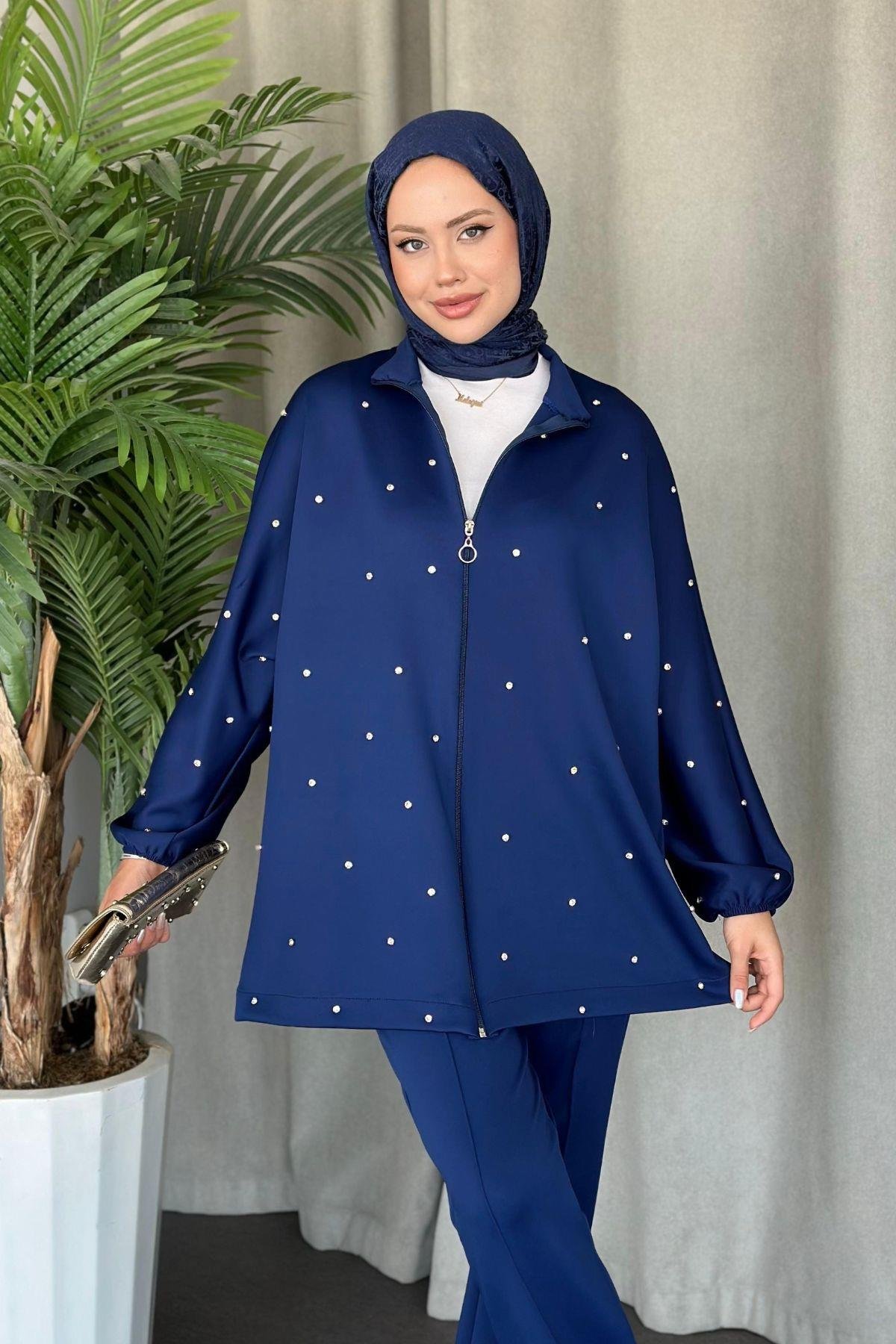 Nepa Taşlı Scuba Takım Lacivert, Fiyatları 