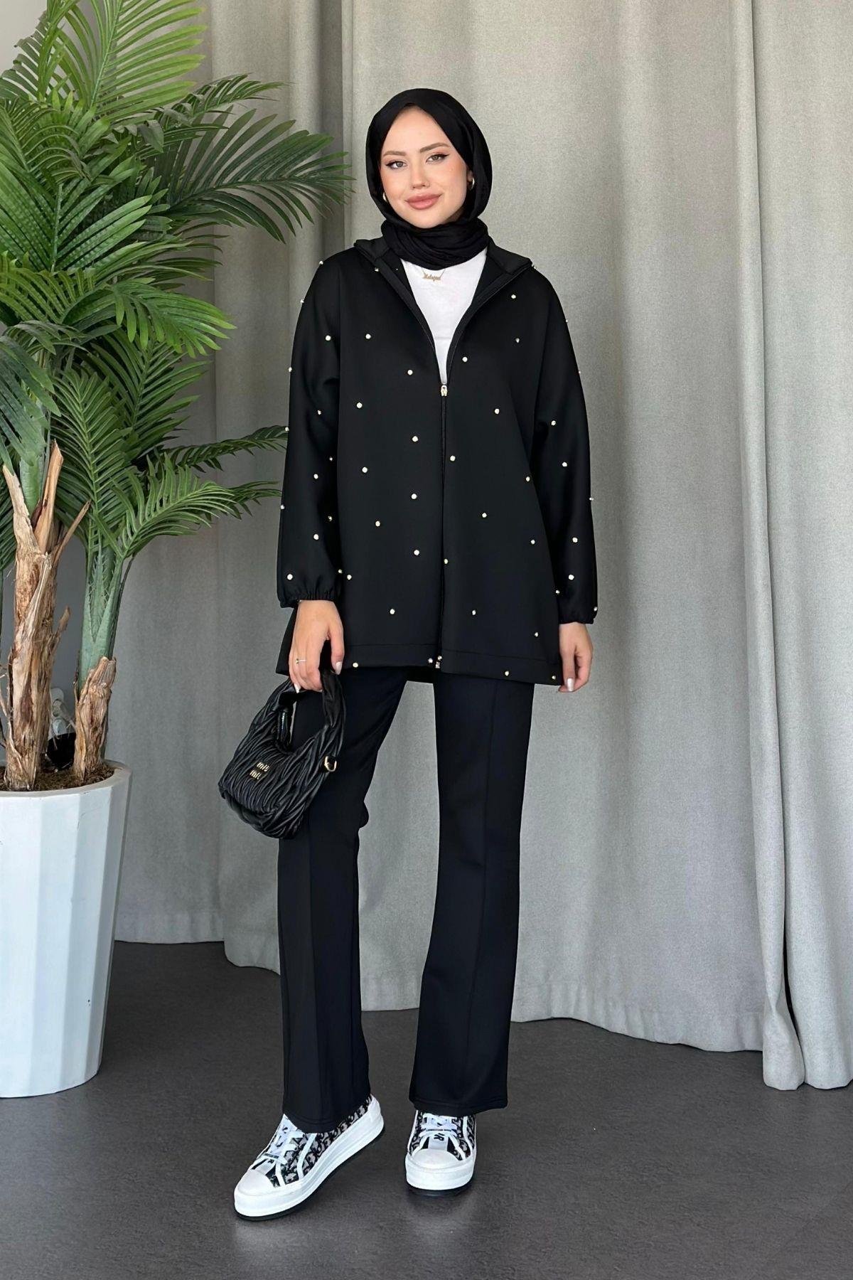 Nepa Taşlı Scuba Takım Siyah, Fiyatları 