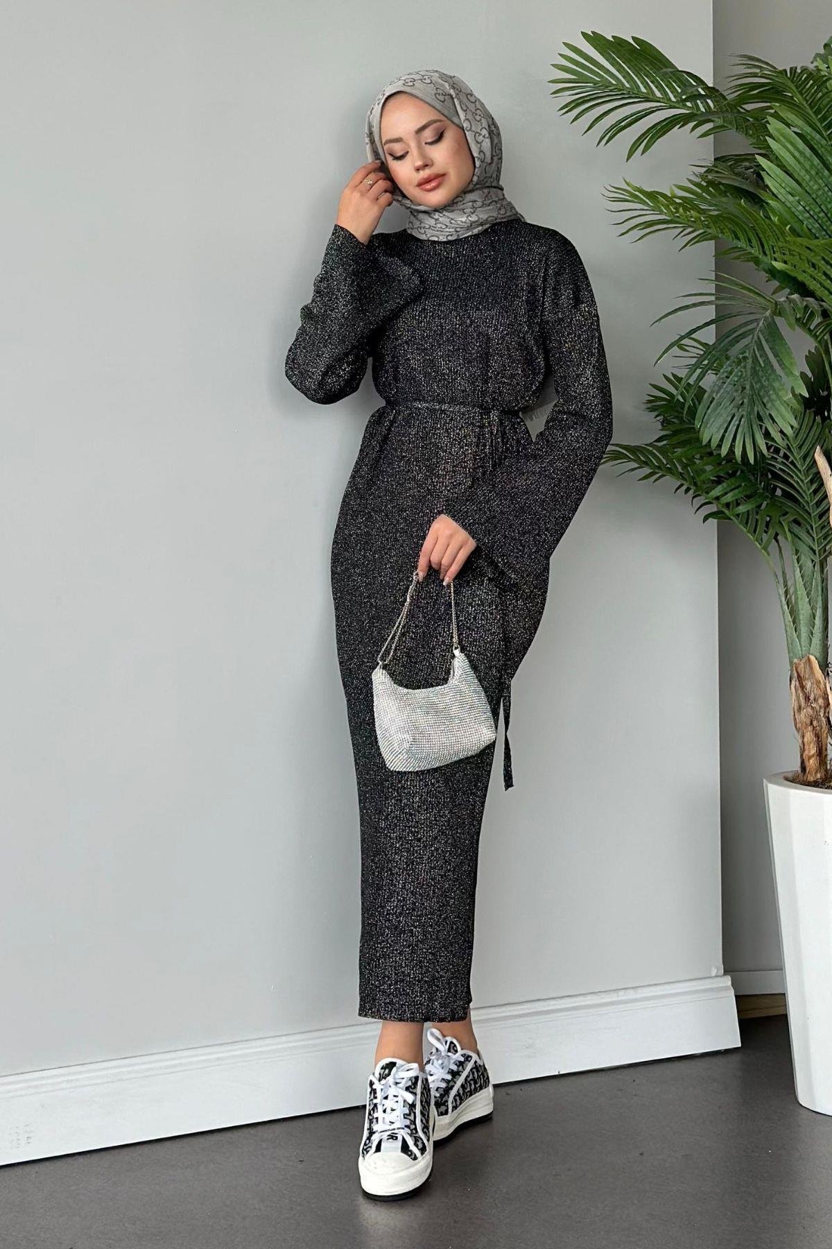 Nesya Triko Elbise Antrasit, Fiyatları 