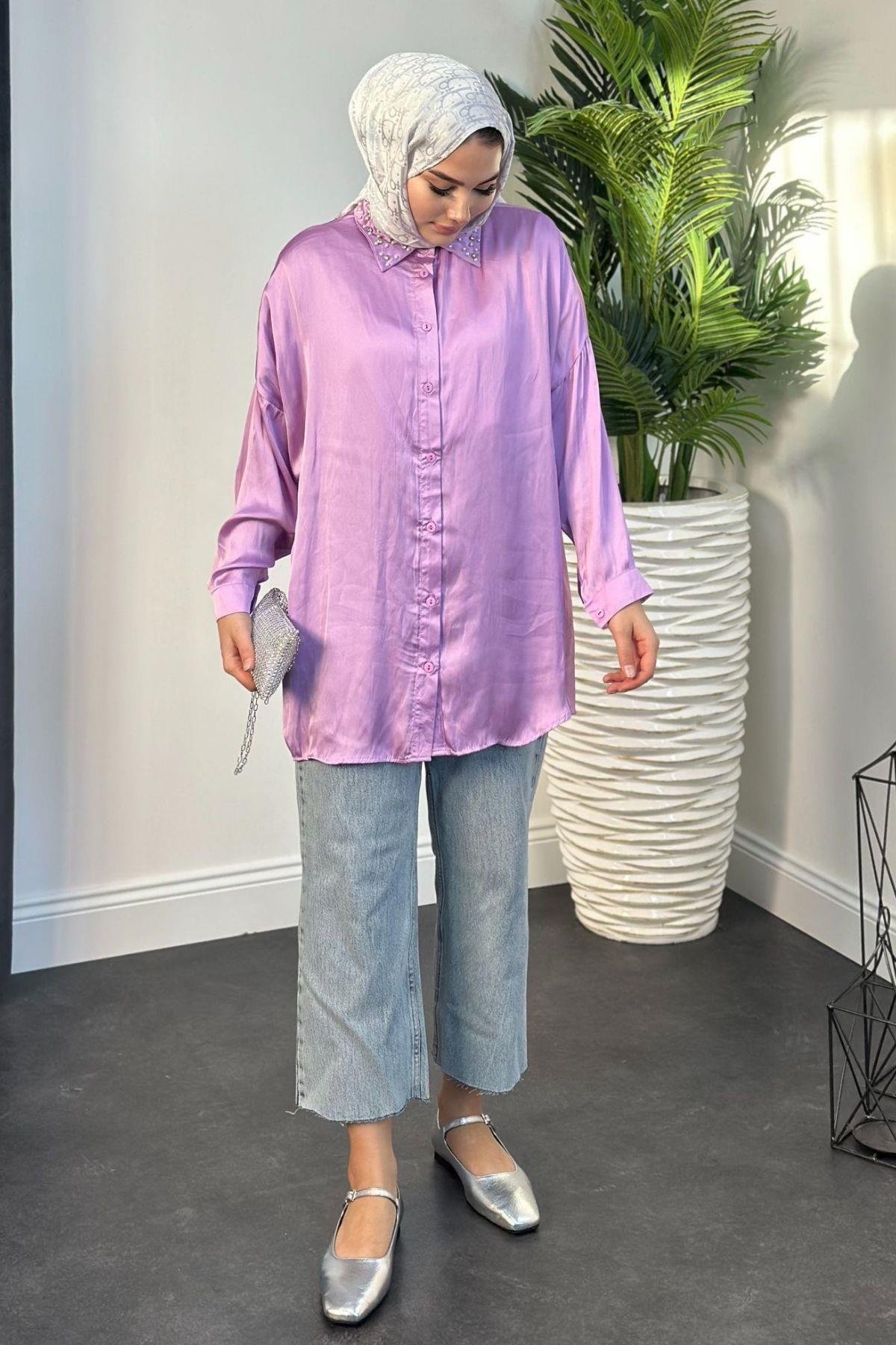 Nisanur Gömlek Lila, Fiyatları 