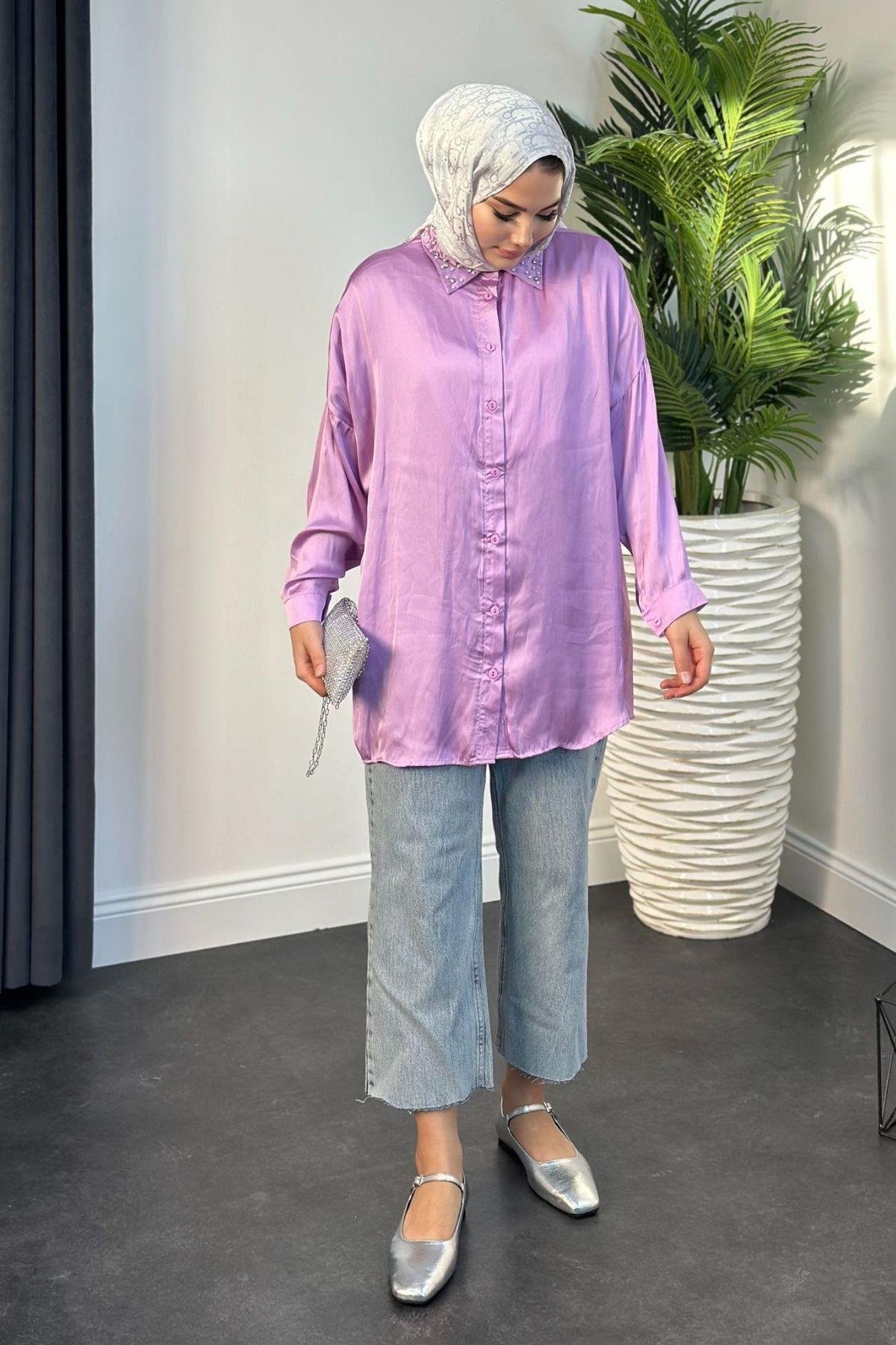 Nisanur Gömlek Lila, Fiyatları 