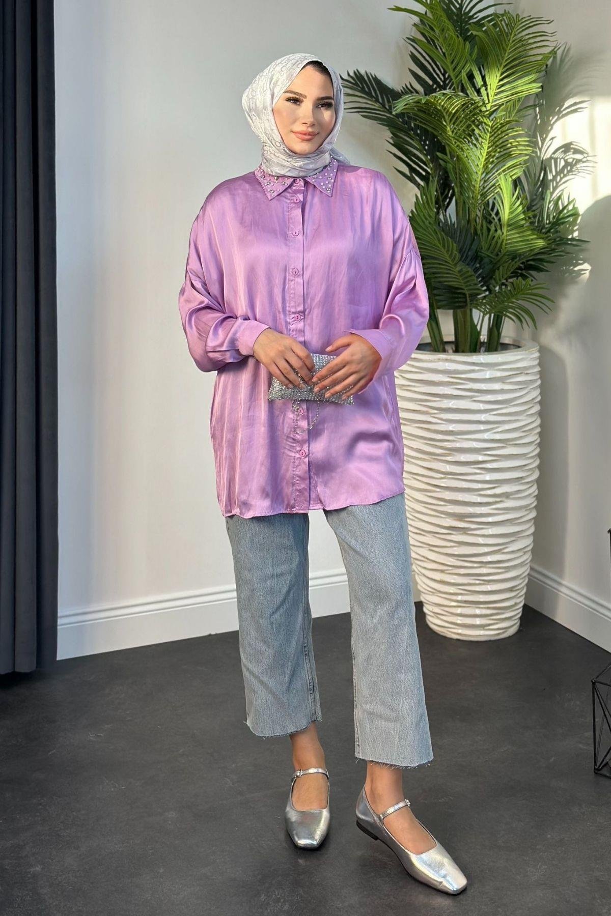 Nisanur Gömlek Lila, Fiyatları 