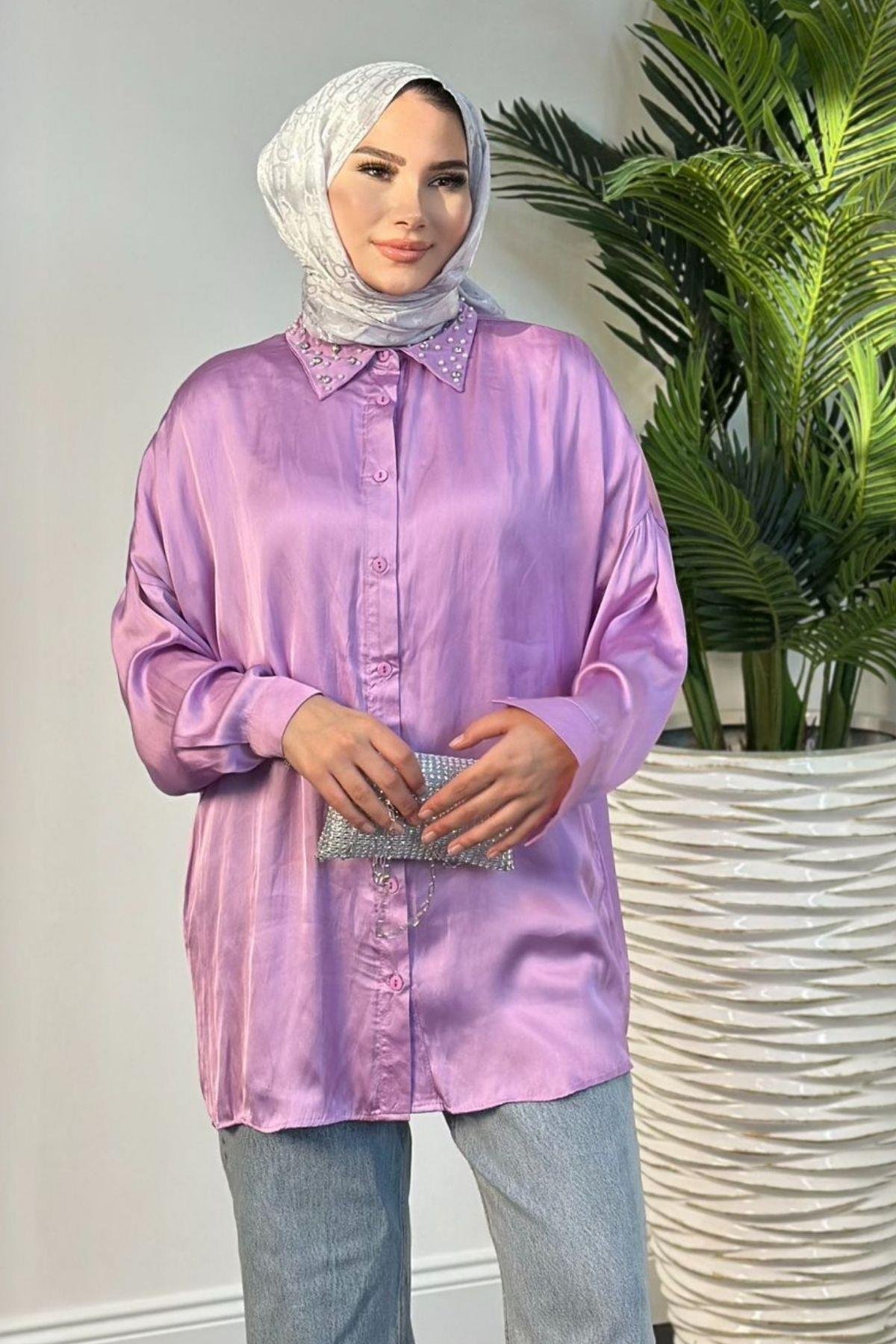 Nisanur Gömlek Lila, Fiyatları 