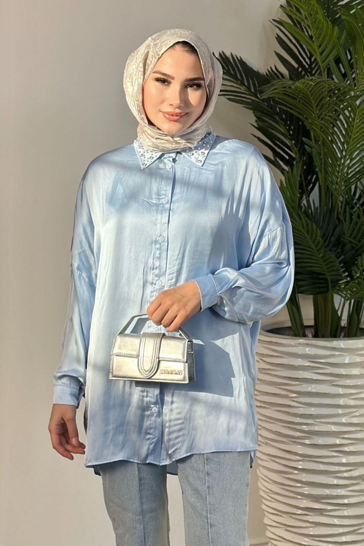 Nisanur Gömlek Mavi, Fiyatları 