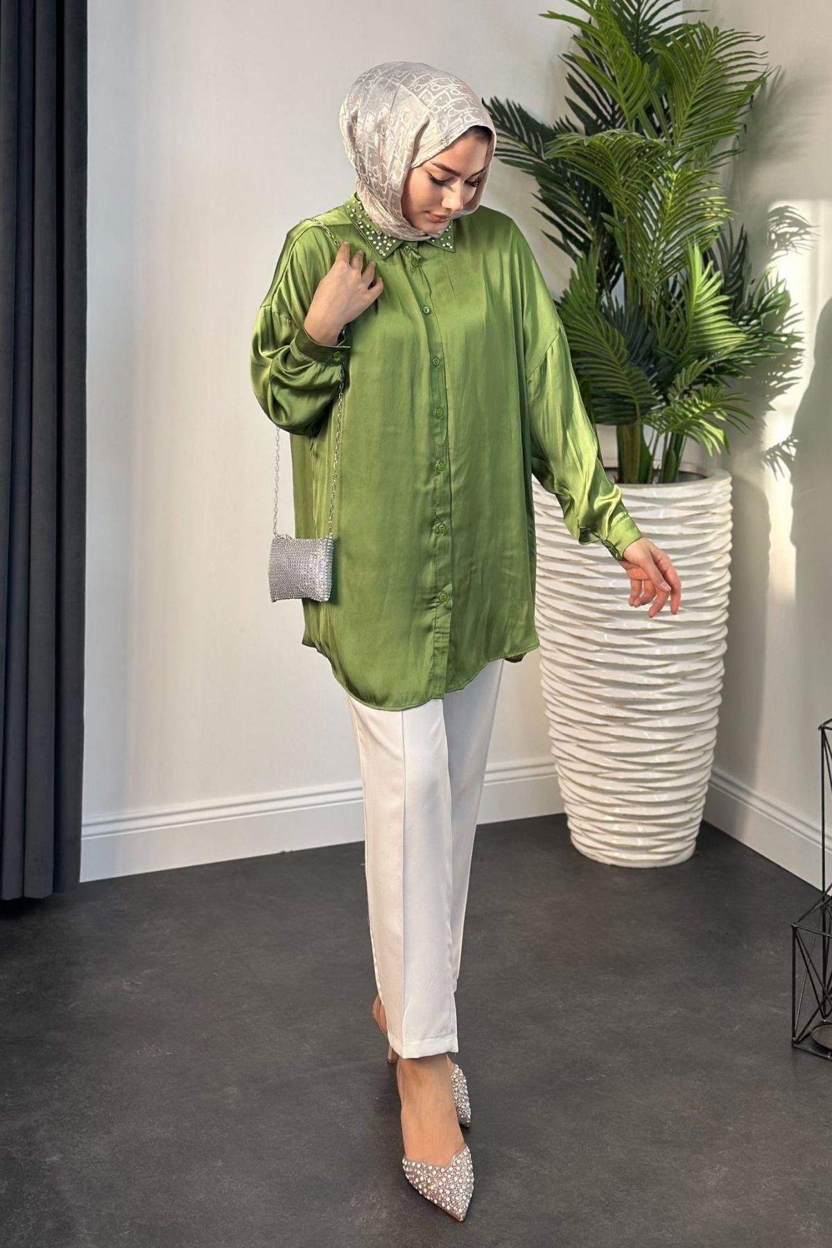 Nisanur Gömlek Yeşil, Fiyatları 