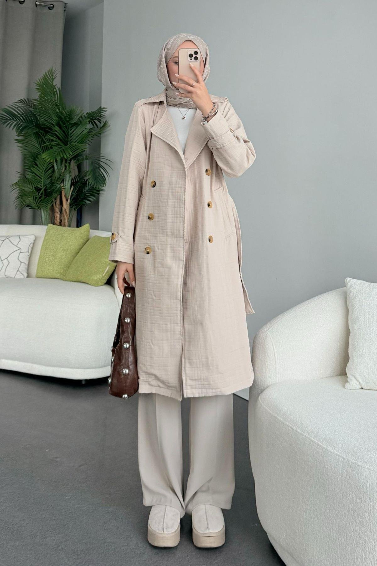 Noure Kapitone Trenç Bej, Fiyatları 