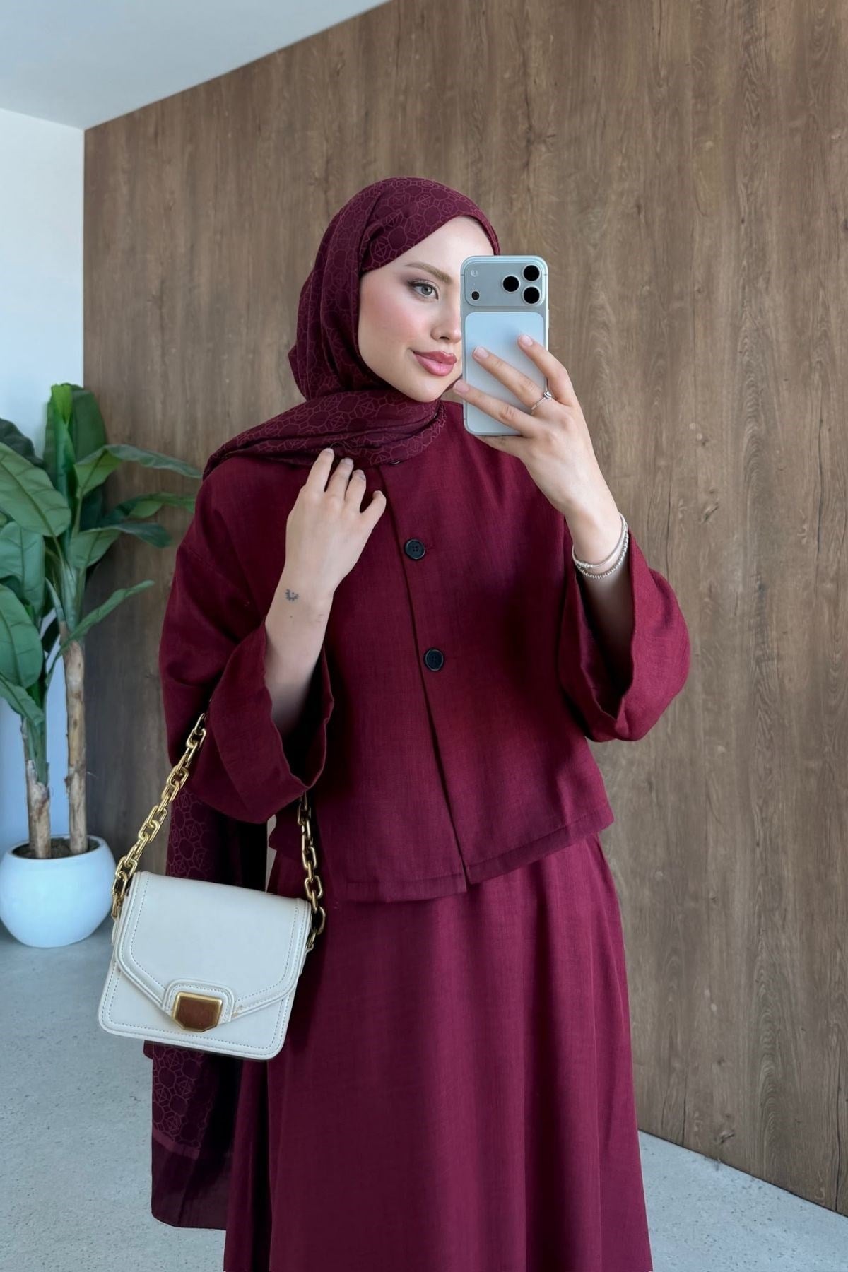 Ogga Etekli Takım Bordo, Fiyatları 
