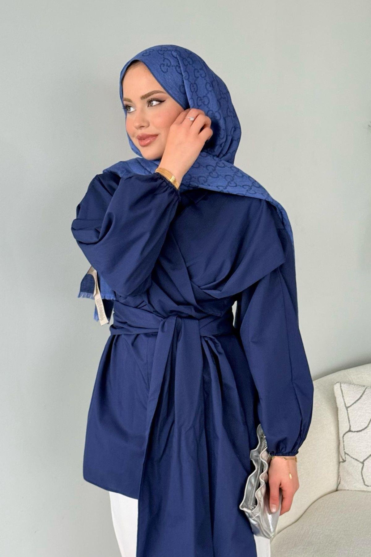 Oliva Bağlamalı Gömlek Lacivert, Fiyatları 