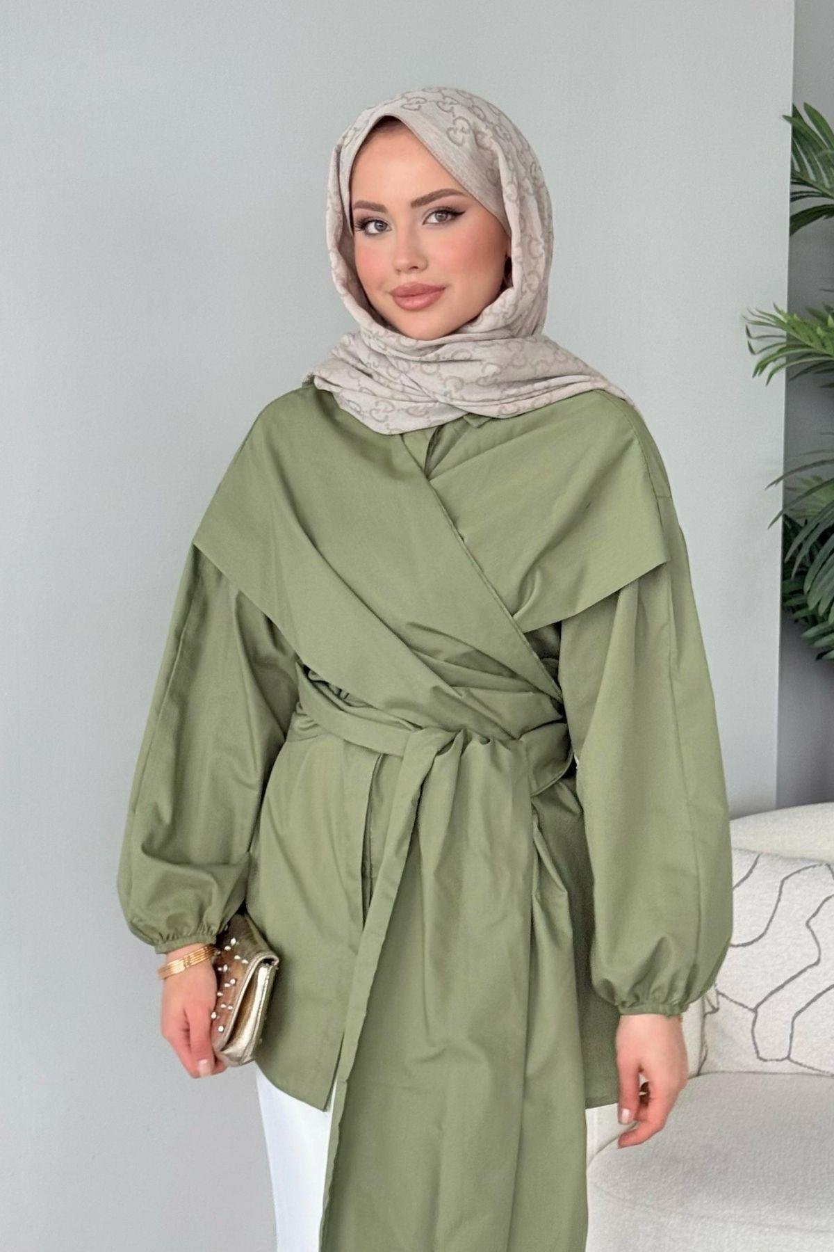 Oliva Bağlamalı Gömlek Mint, Fiyatları 