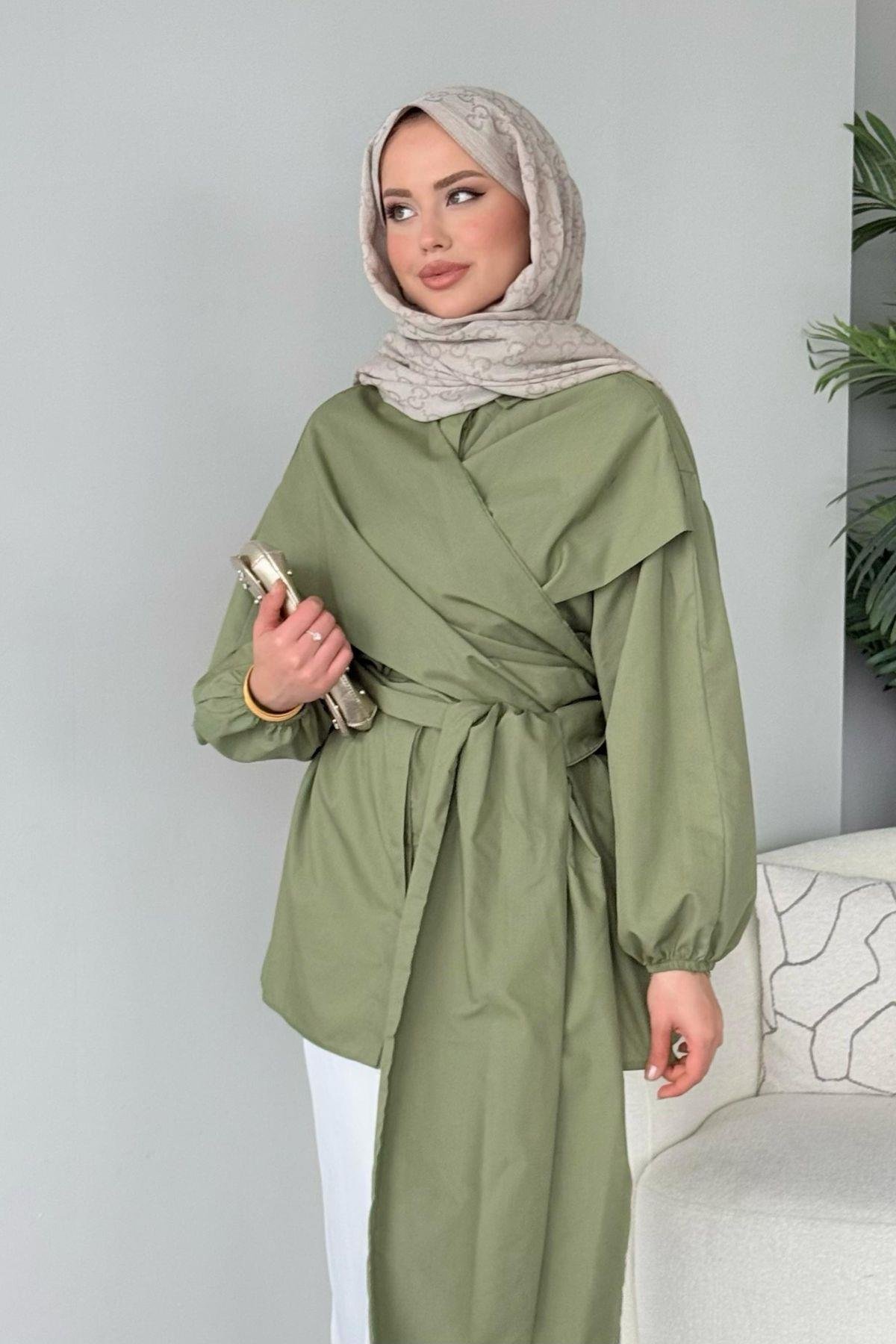 Oliva Bağlamalı Gömlek Mint, Fiyatları 