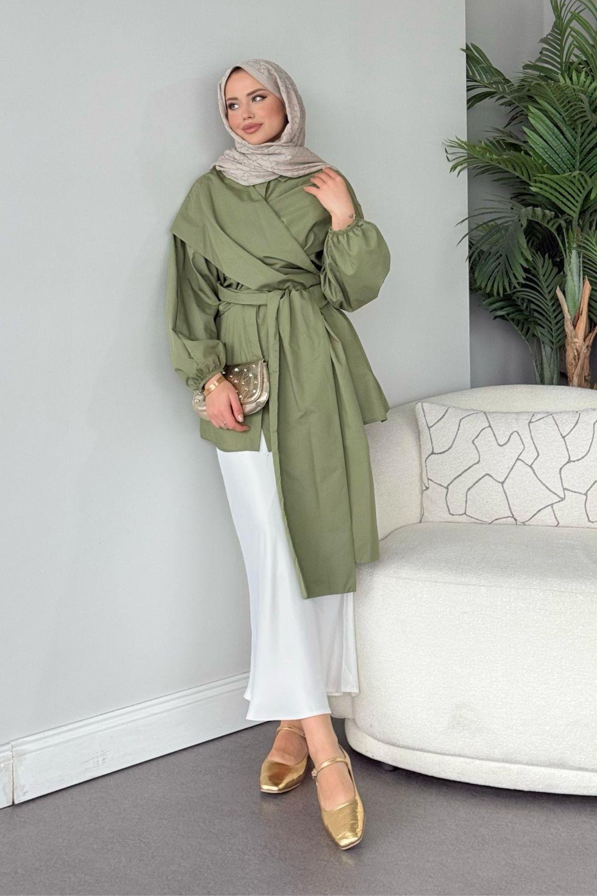 Oliva Bağlamalı Gömlek Mint, Fiyatları 