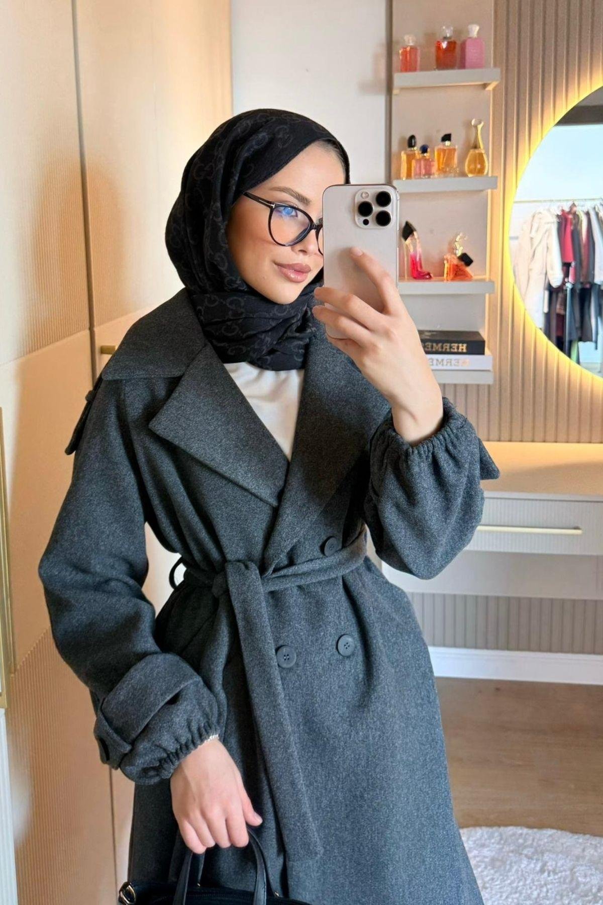 Omuzu Kemerli Kaban Antrasit, Fiyatları 