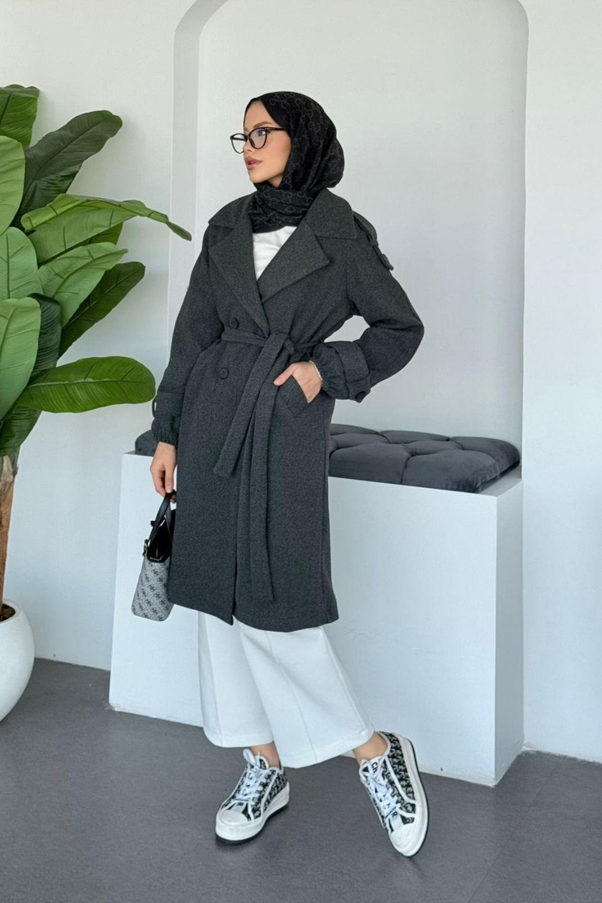 Omuzu Kemerli Kaban Antrasit, Fiyatları 