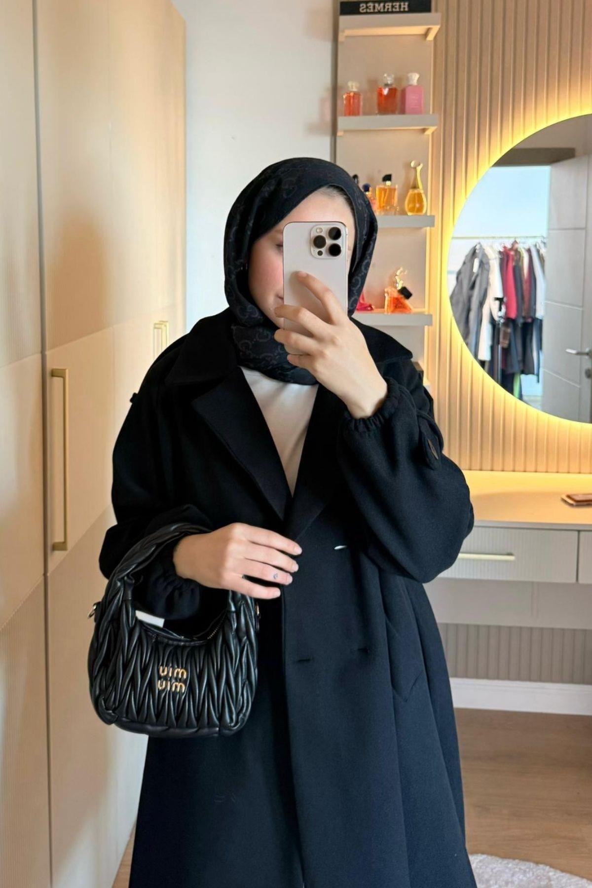 Omuzu Kemerli Kaban Siyah, Fiyatları 